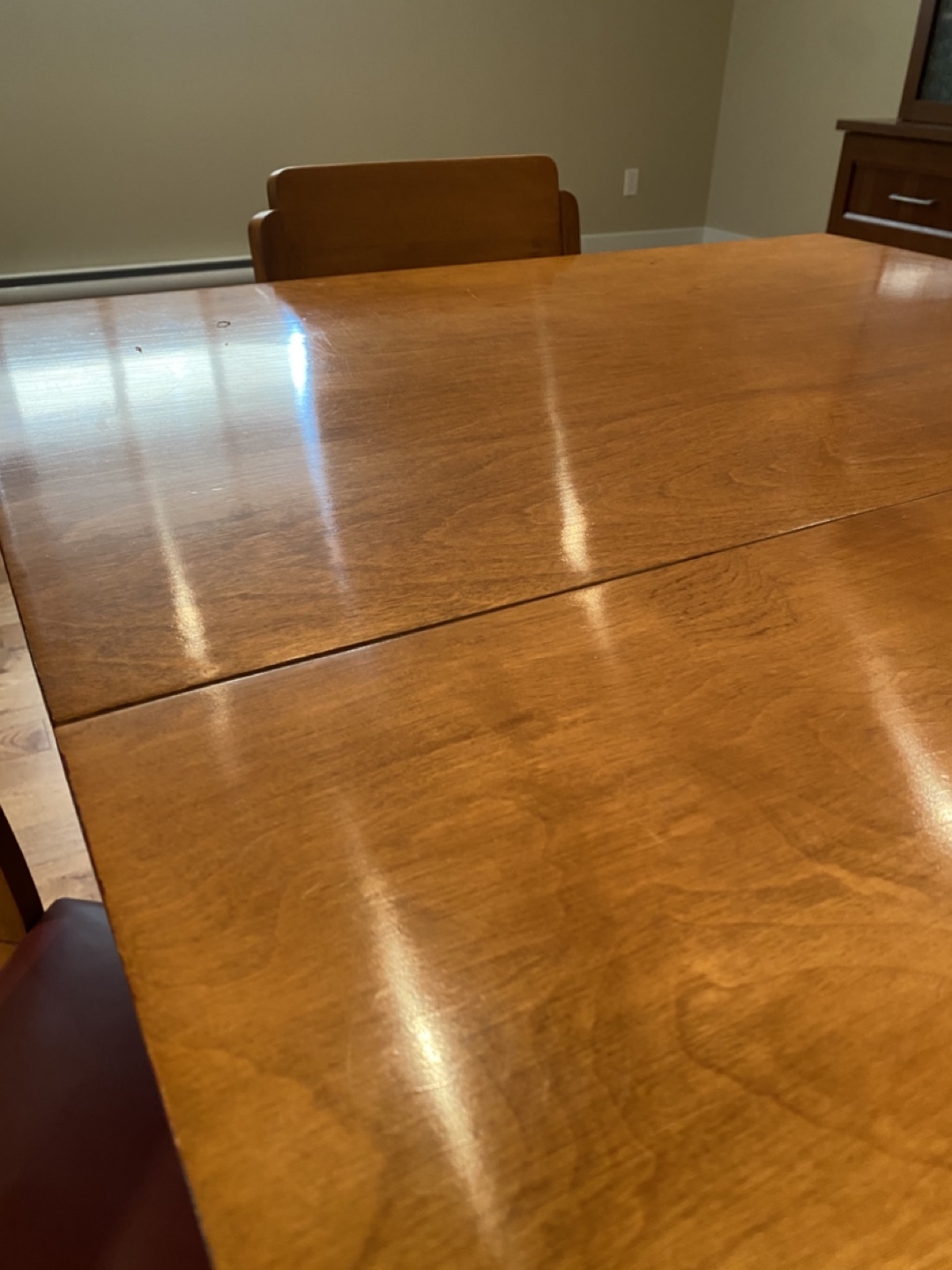 Vintage Wooden Table & Chairs - photo 2