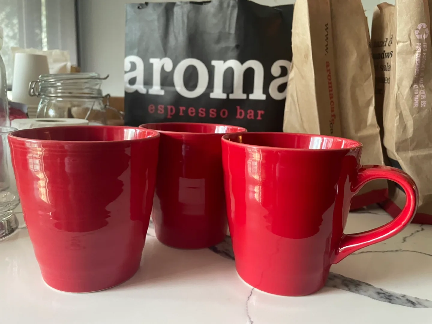 Red Coffee Mugs thumbnail
