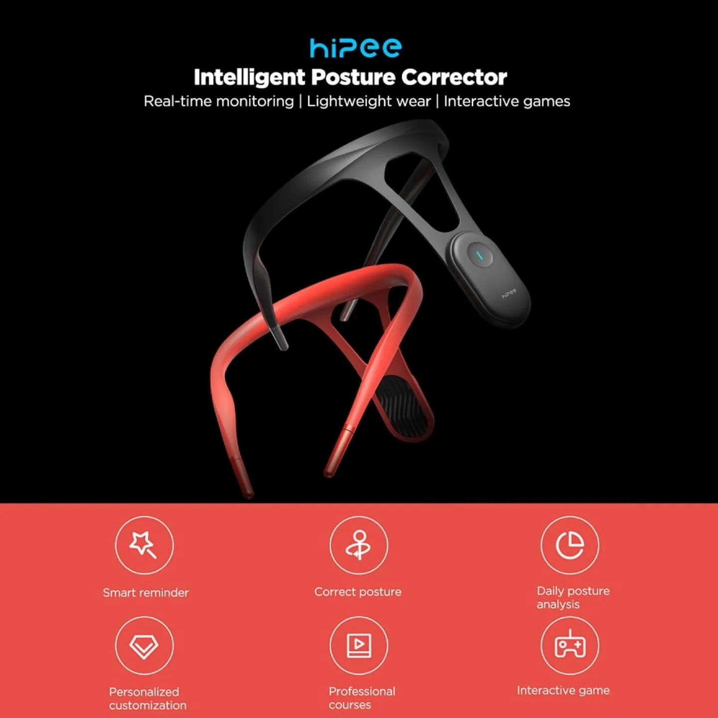 HiPee Posture Corrector image indicator(3)