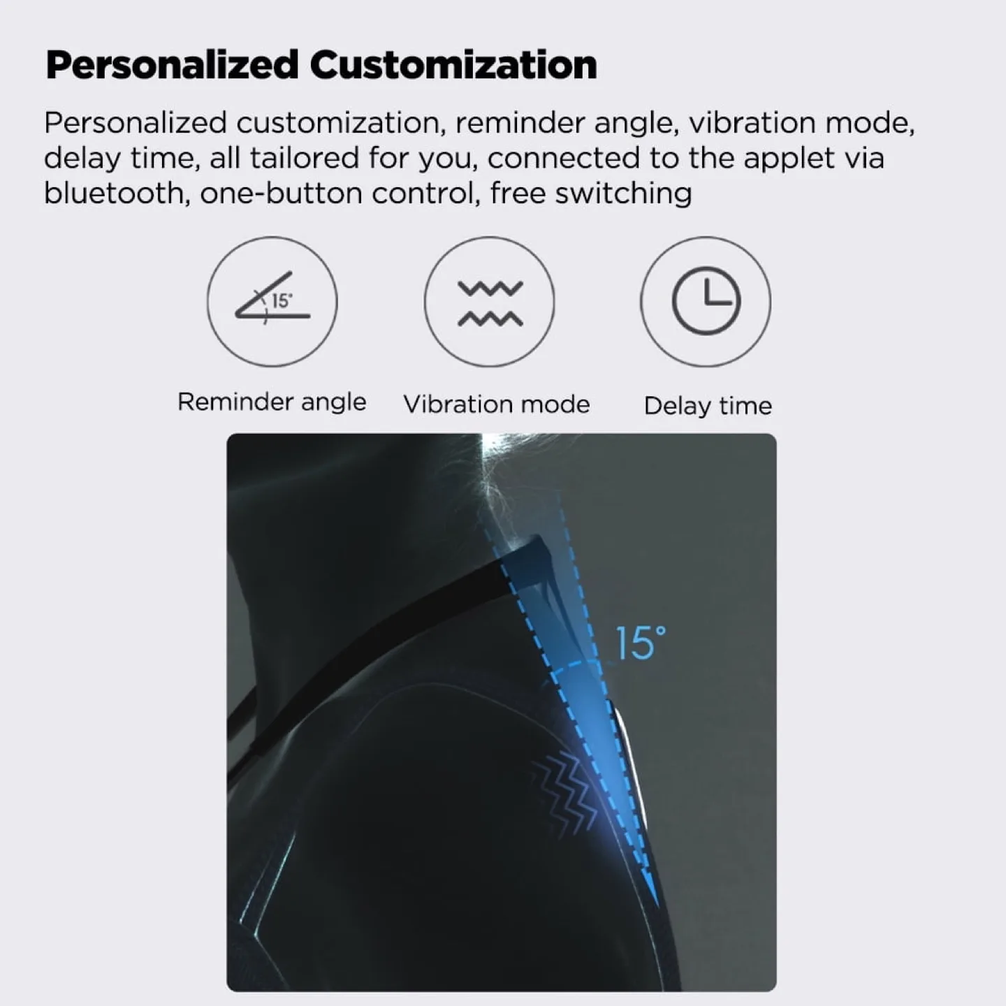 HiPee Posture Corrector image indicator(7)