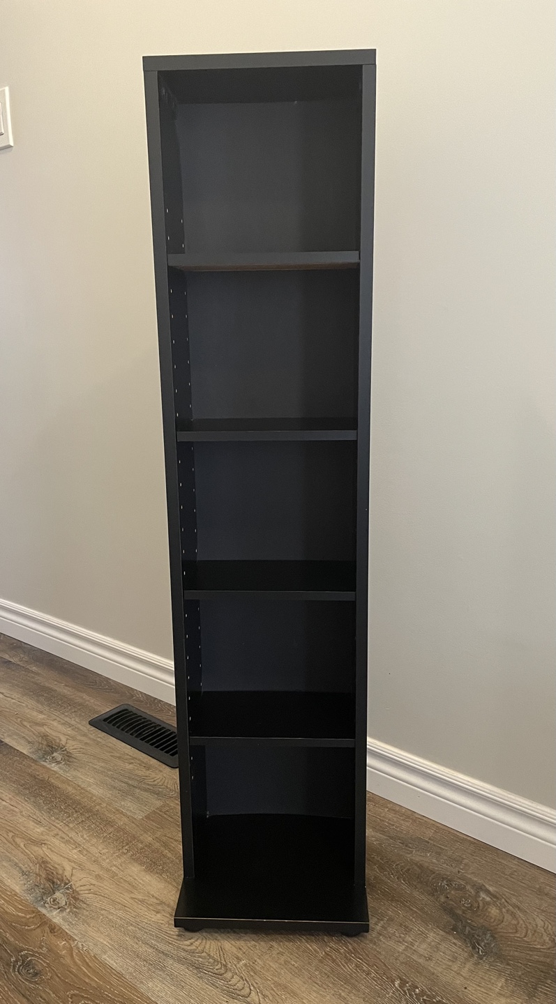 Black Shelf Unit