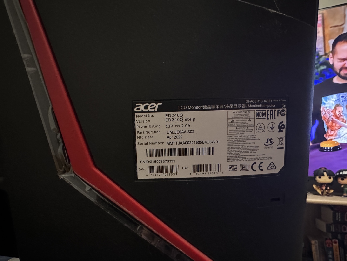 ACER LCD Monitor - photo 2