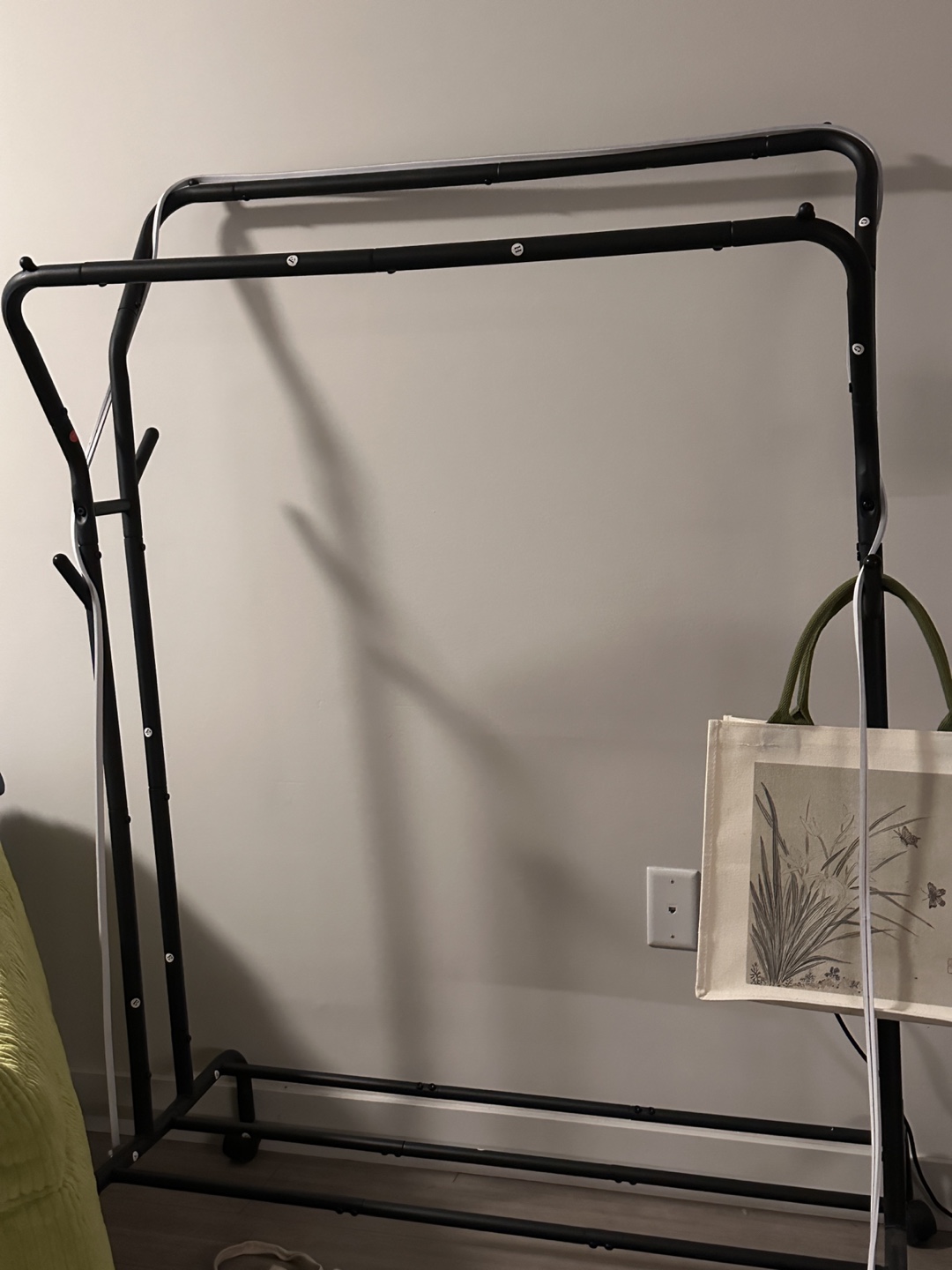 Wheeled Clothing Rack