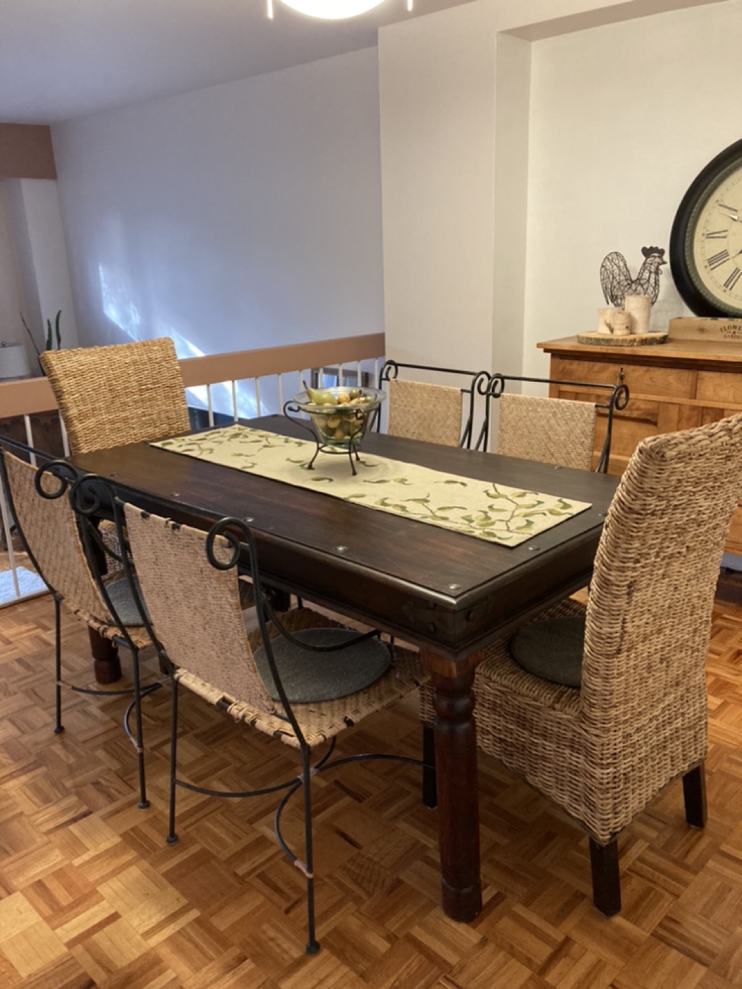 Solid Wood Dining Table Set - photo 2