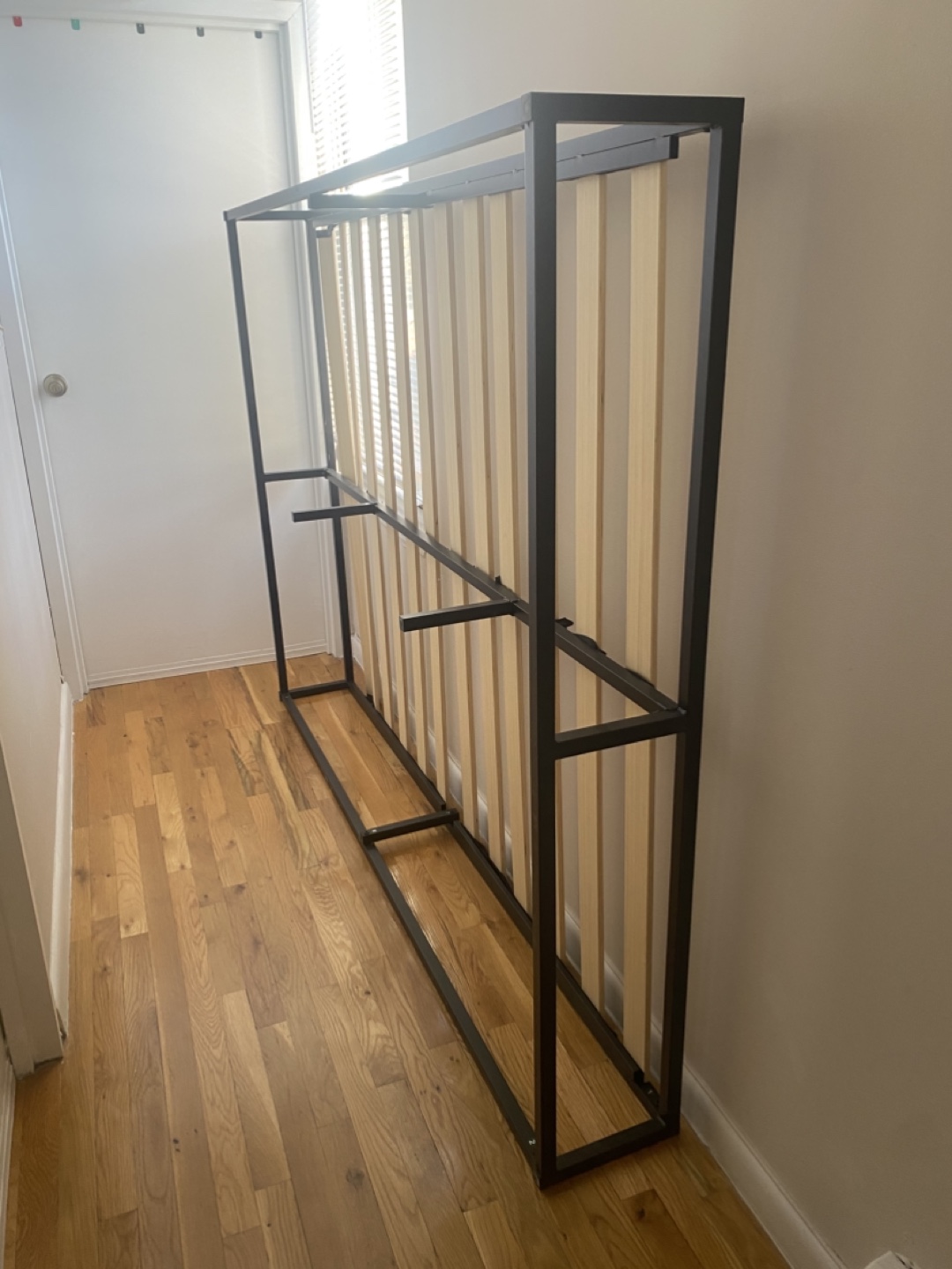 FREE- Queen Black Metal Bed Frame