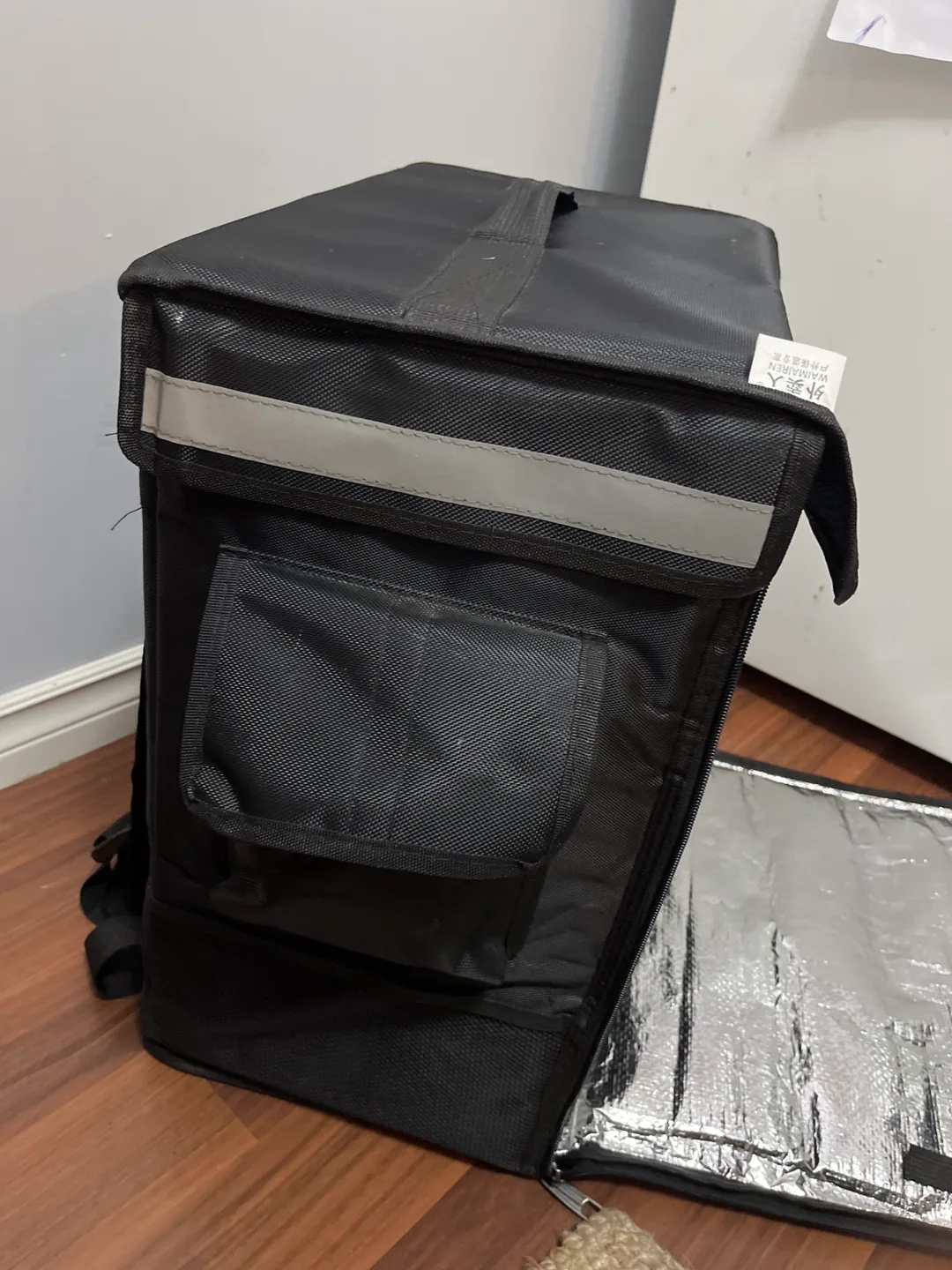 XL Delivery Bag Insulated Food Delivery Bag with Shelf image indicator(4)