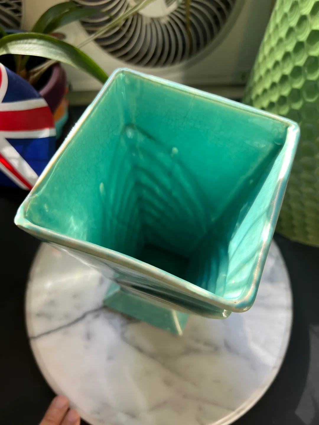 Vintage 1940’s McCoy Pottery Vase image indicator(4)