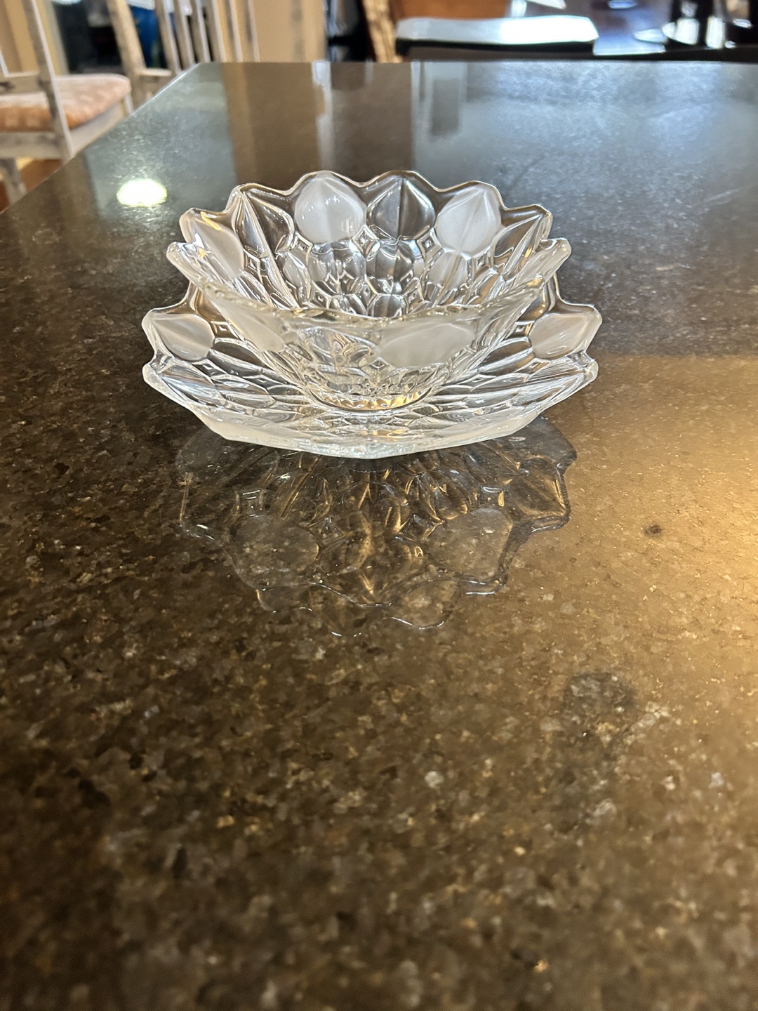 Vintage Crystal Serving Set - photo 2