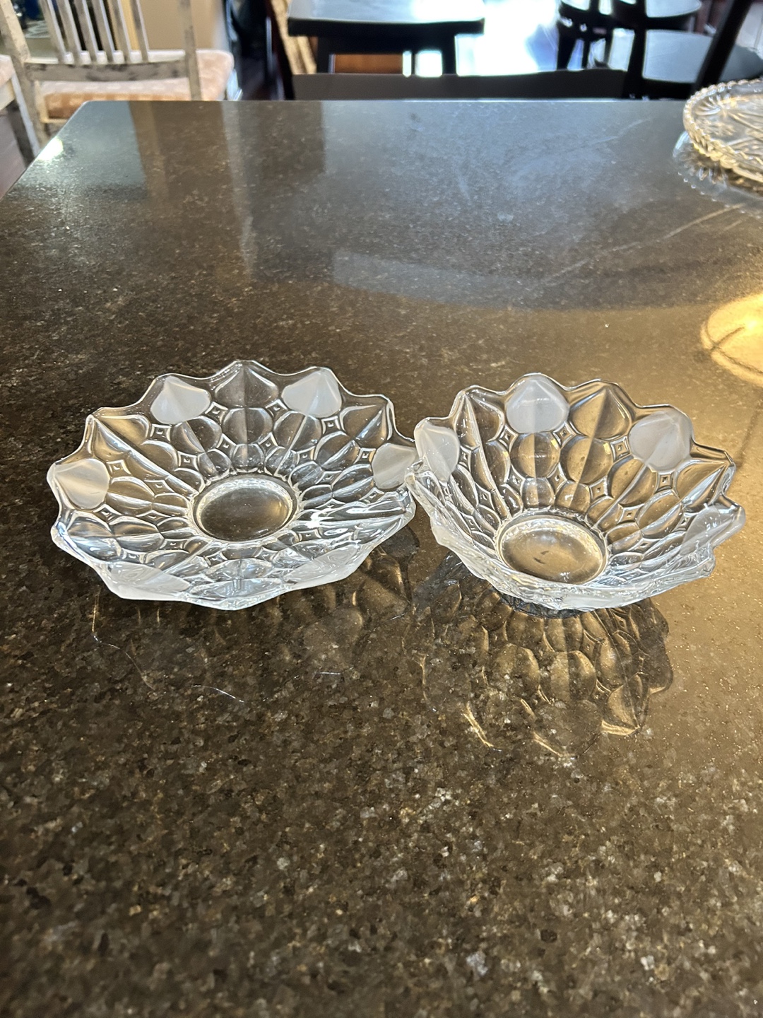 Vintage Crystal Serving Set - photo 5