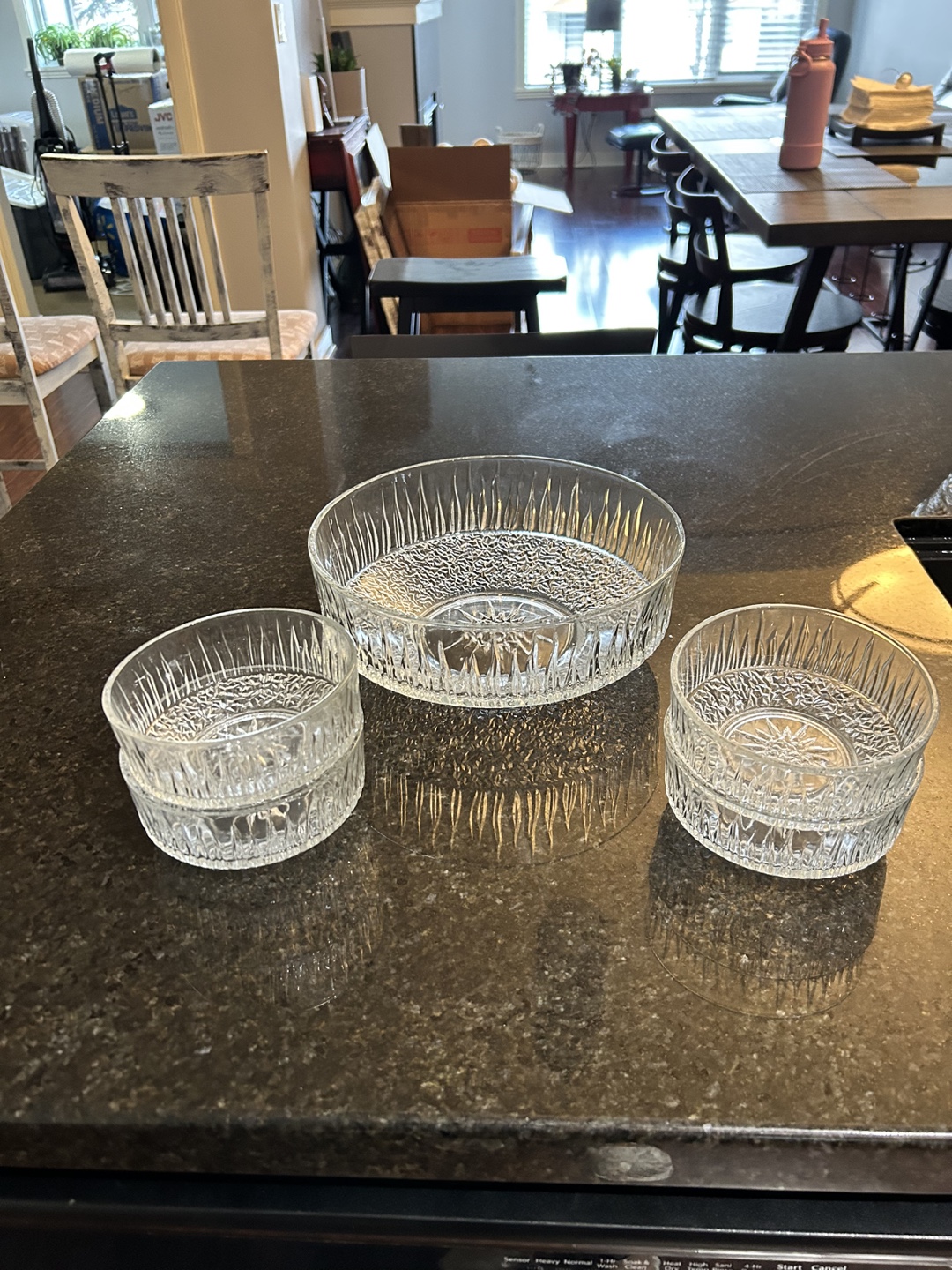 Vintage Crystal Serving Set - photo 3