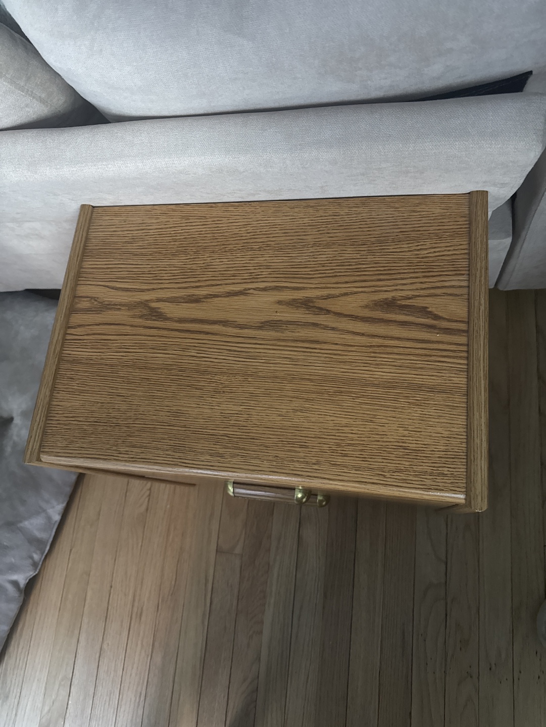 Wooden Nightstand - photo 2