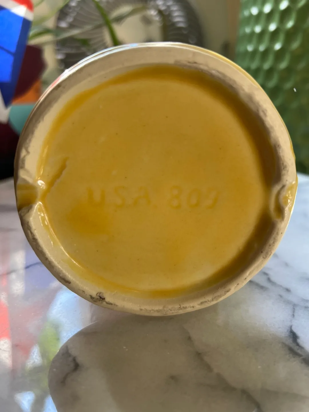 Yellow Ceramic Vase image indicator(5)