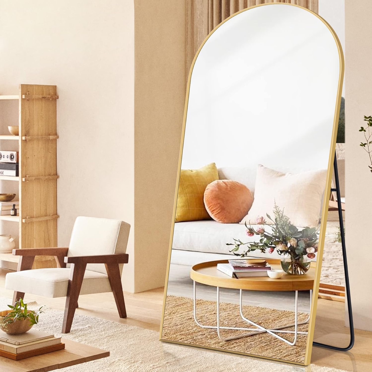 Full-Length Arched Mirror