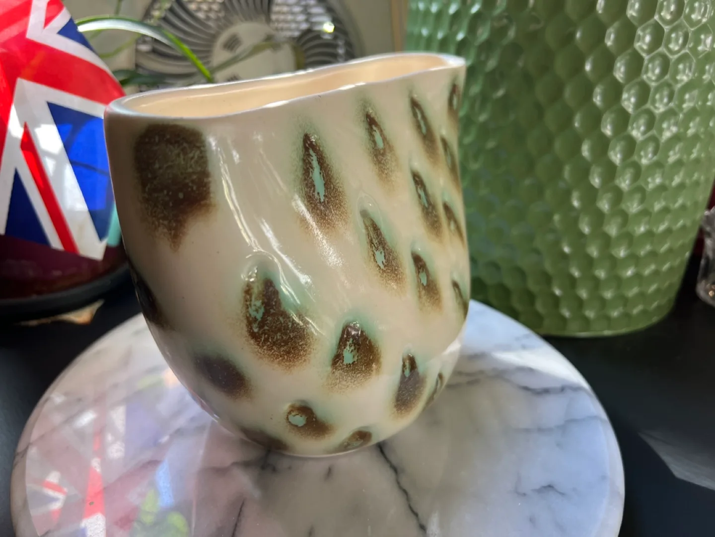 Vintage Mid Century Modern Ceramic Planter image indicator(2)