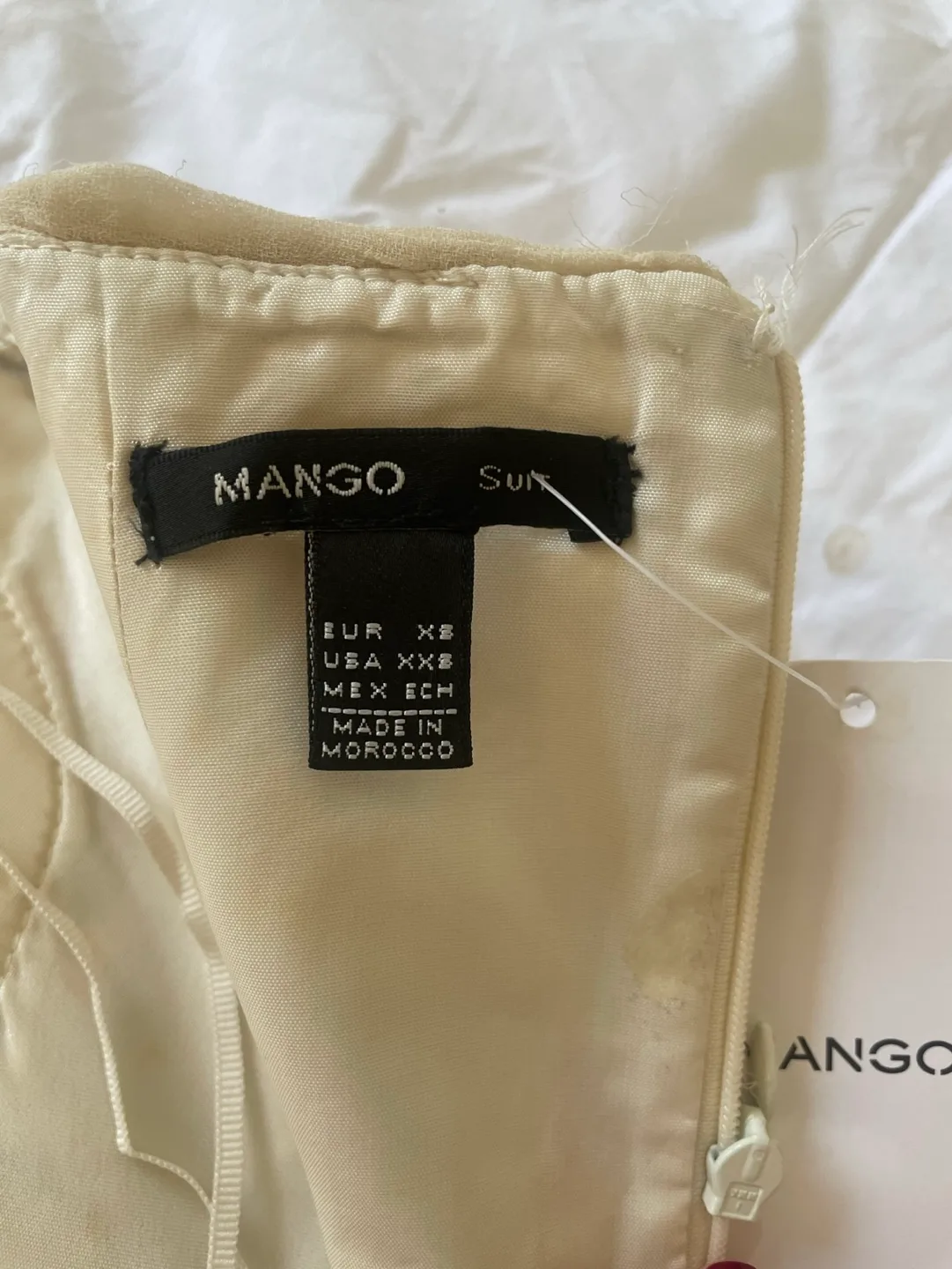 Mango Strapless Beaded Dress image indicator(4)