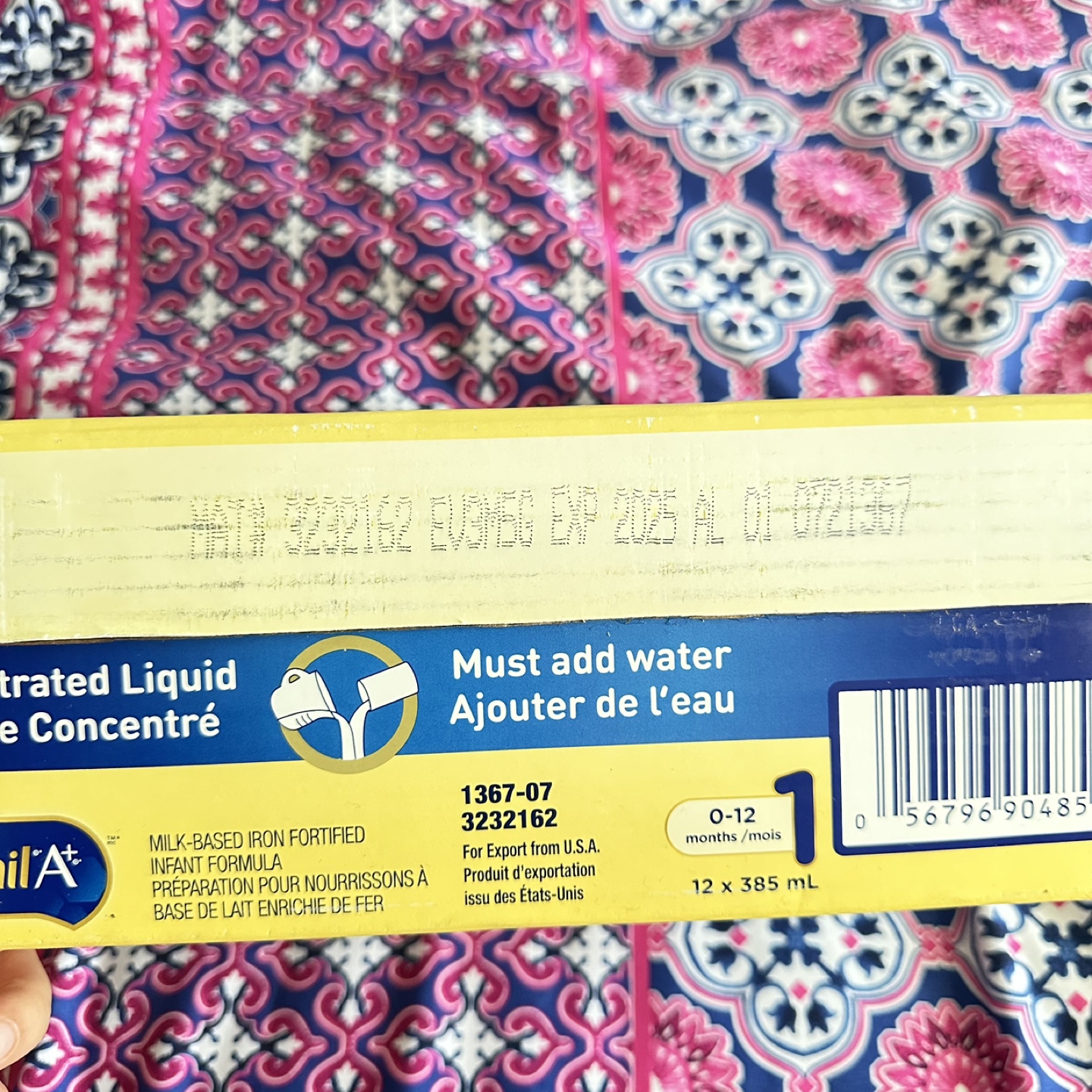 Enfamil A+ Infant Formula 12 x 385mL
