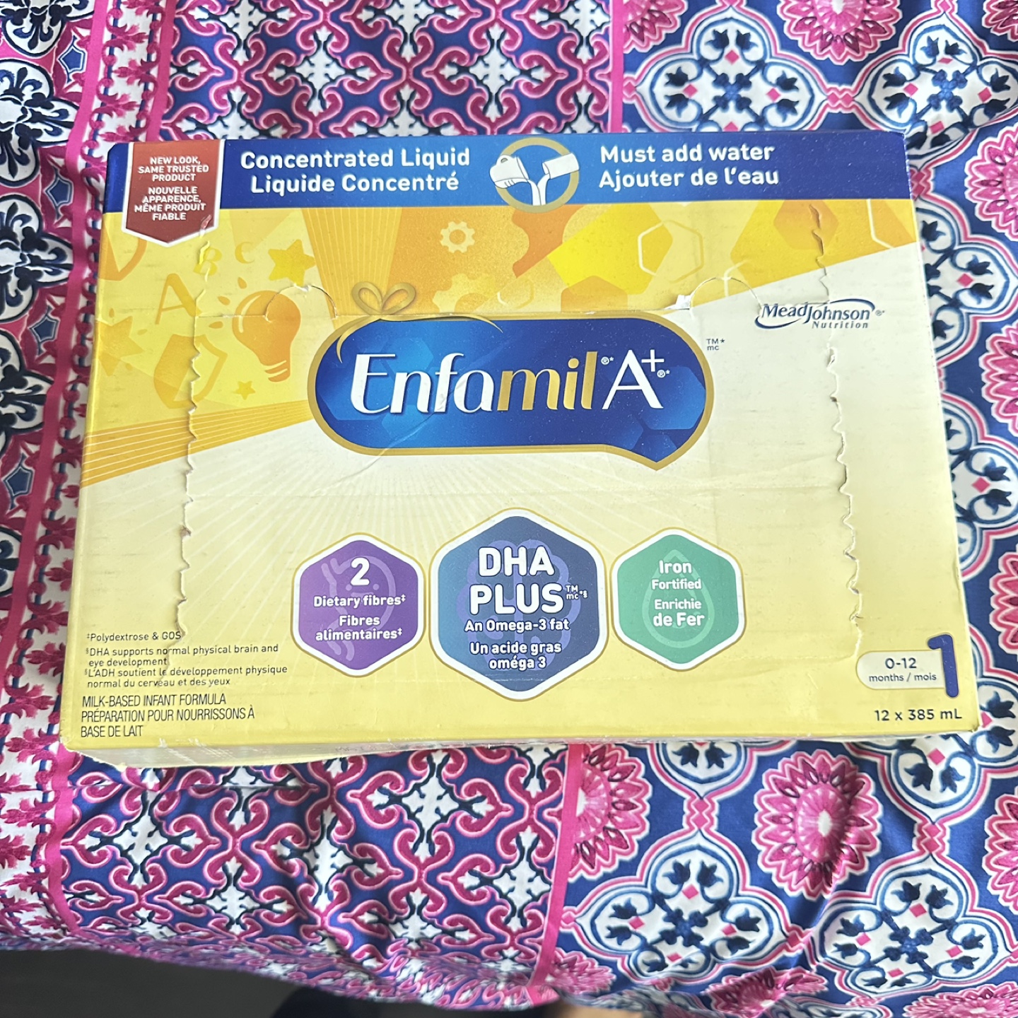 Enfamil A+ Infant Formula 12 x 385mL - photo 2