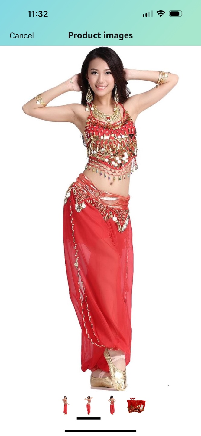 Red Jasmine Costume Set - photo 2
