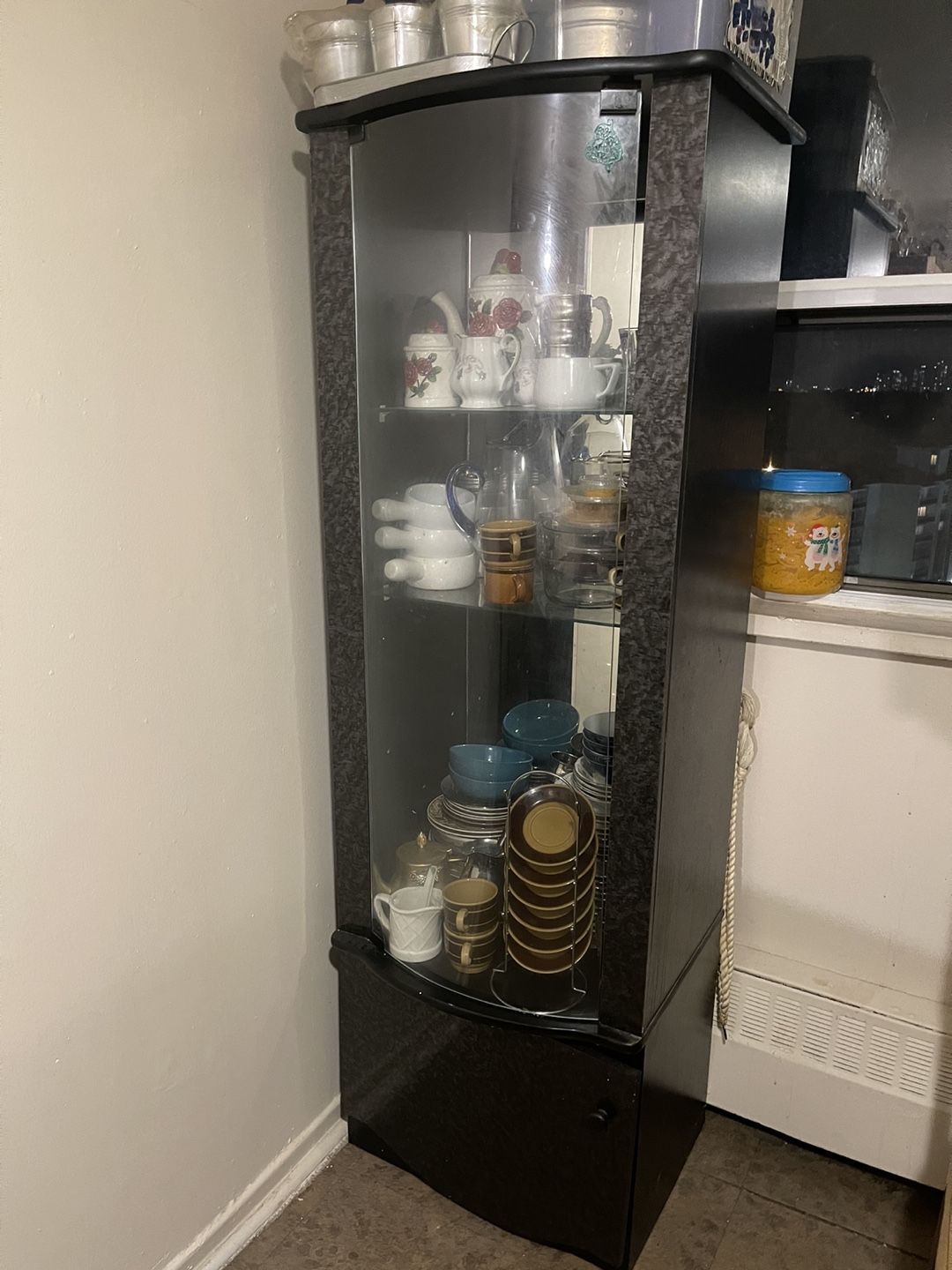 Glass Door Display Cabinet