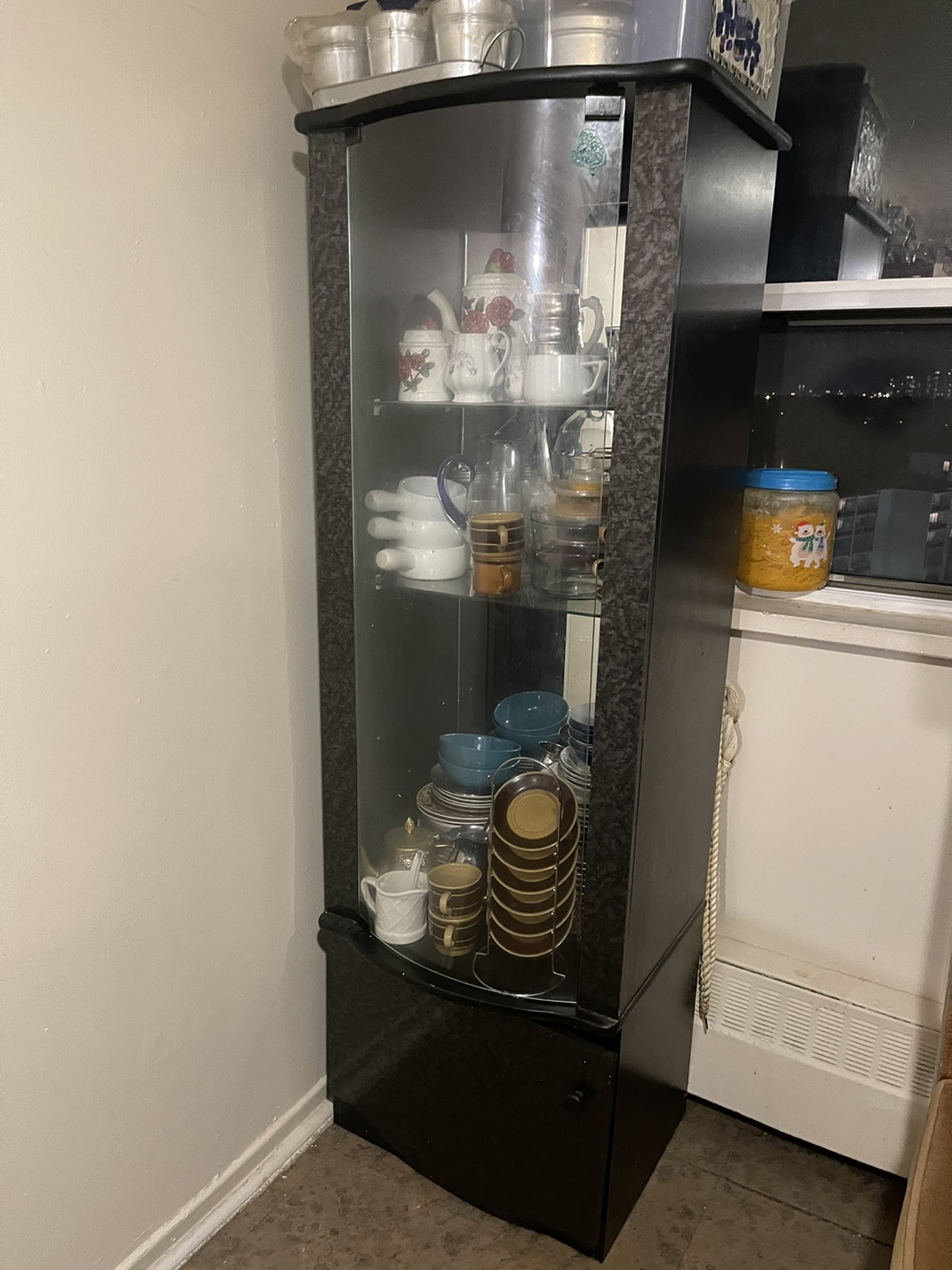 Glass Door Display Cabinet - photo 2