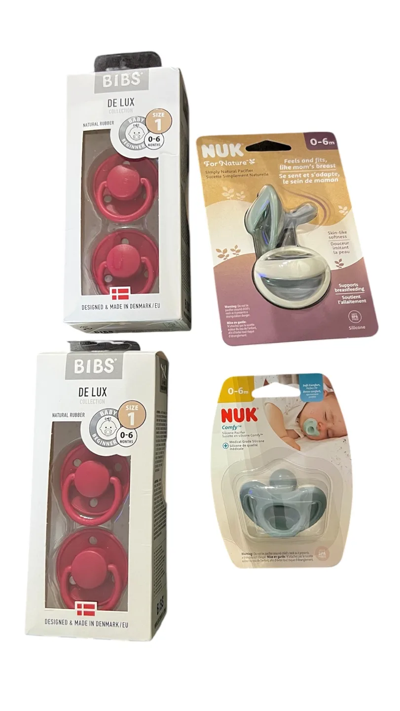 BIBS De Lux Pacifier and NUK Pacifier thumbnail