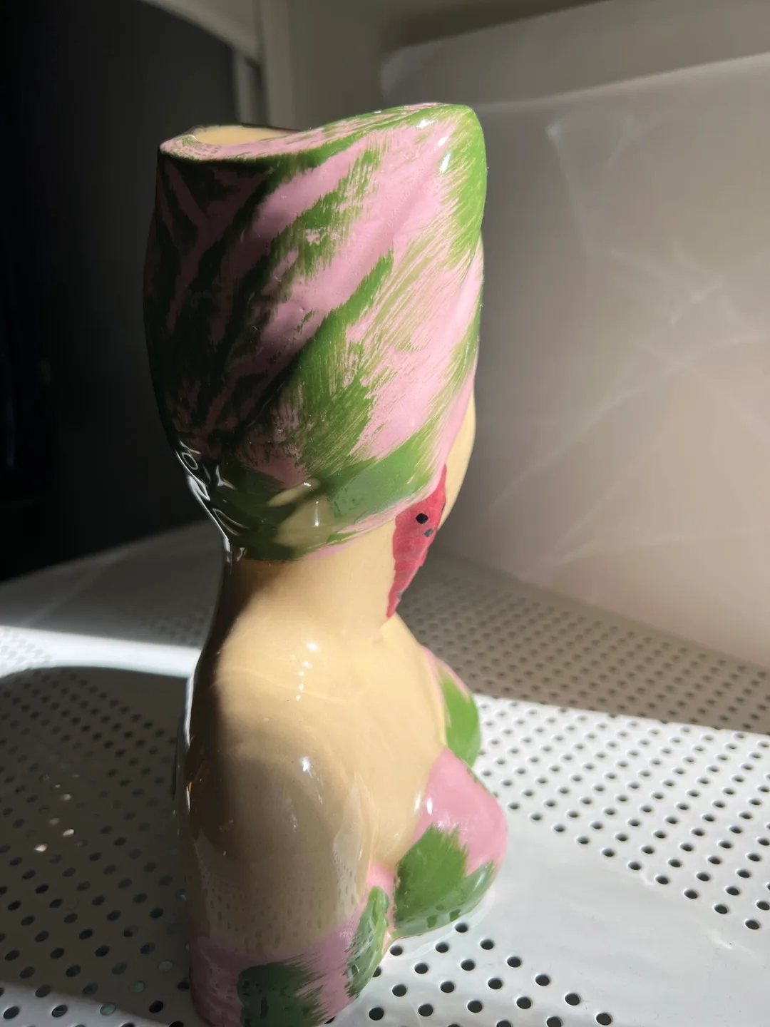 Vintage Ceramic Bust of Carmen Miranda image indicator(2)