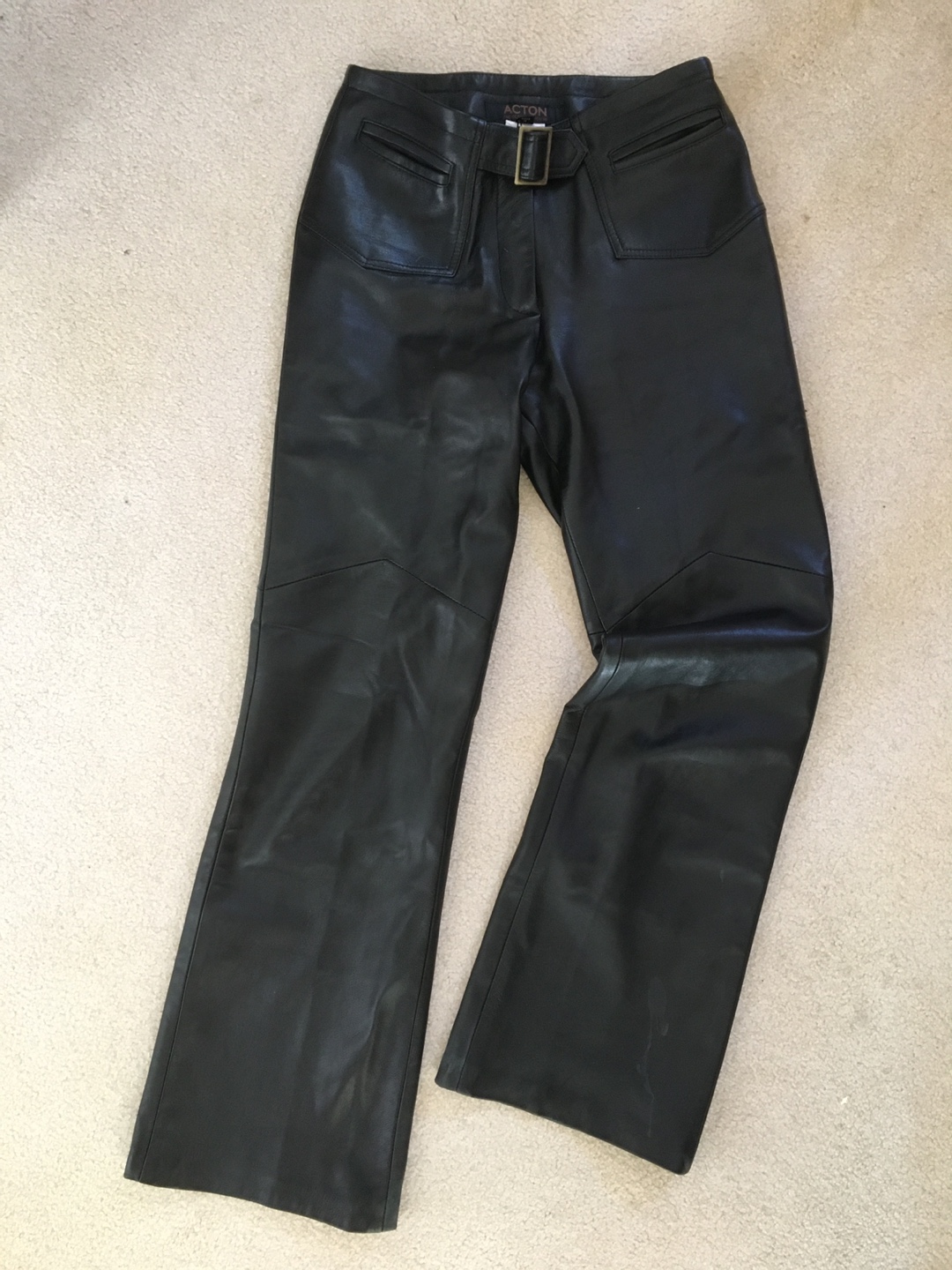 Leather Pants, size 8