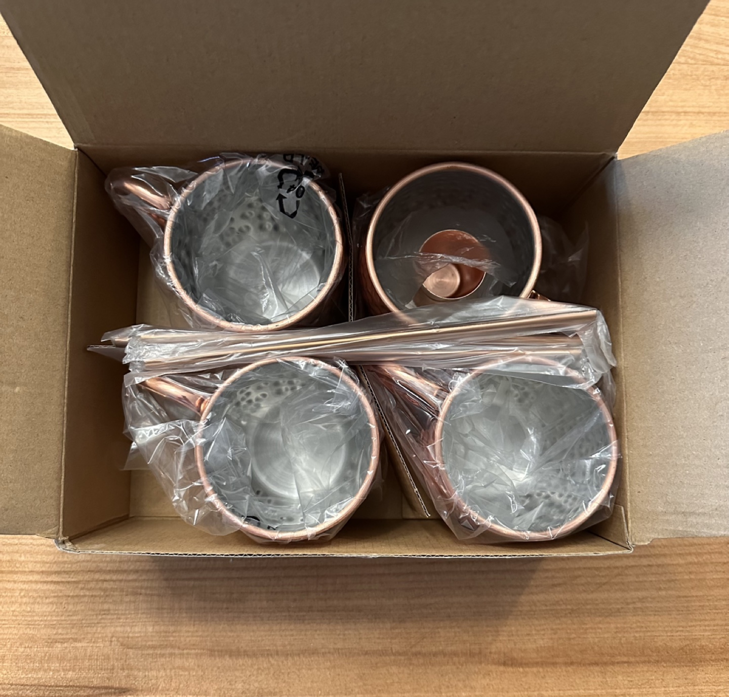Moscow Mule Copper Mugs Set of 4 - photo 3
