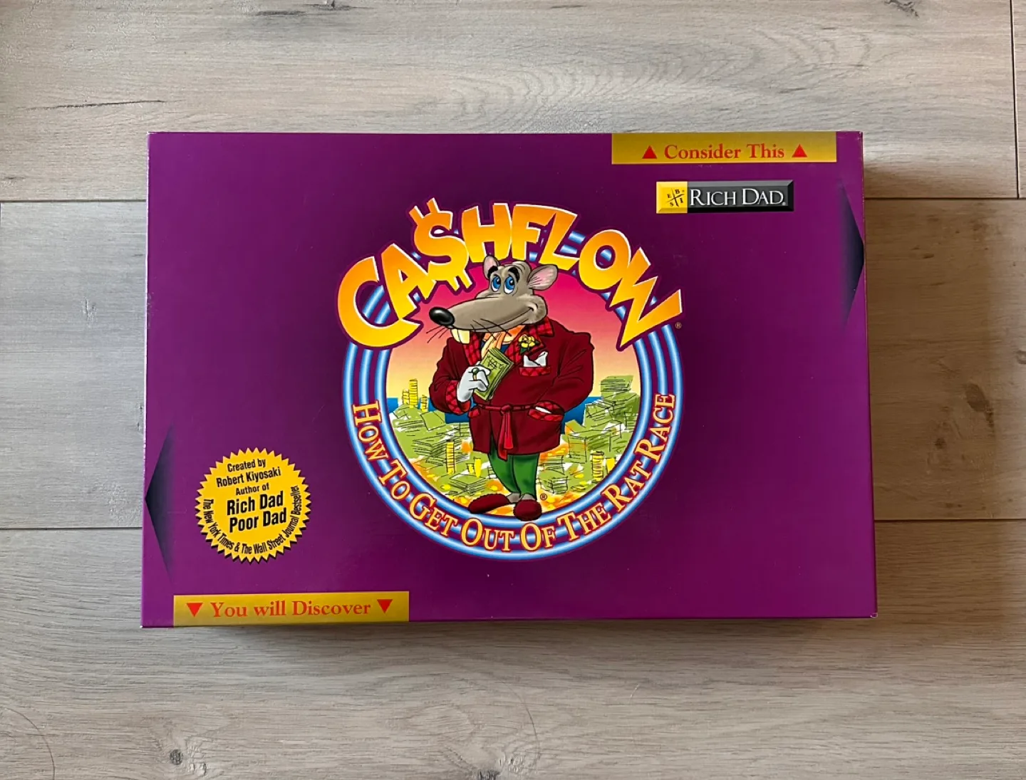 Cashflow 101 Board Game- Rich Dad thumbnail