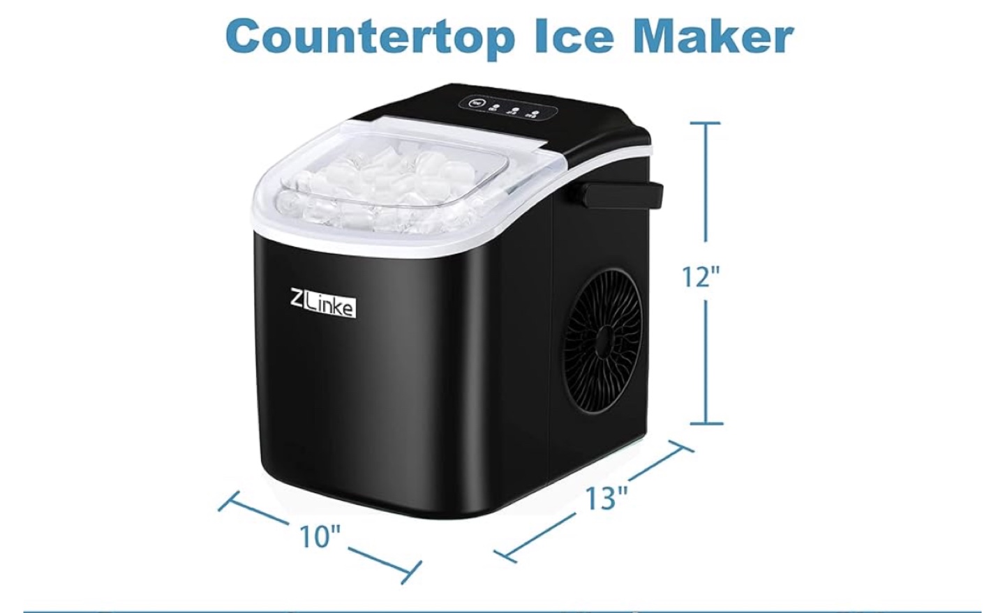 Z-Linke Countertop Ice Maker