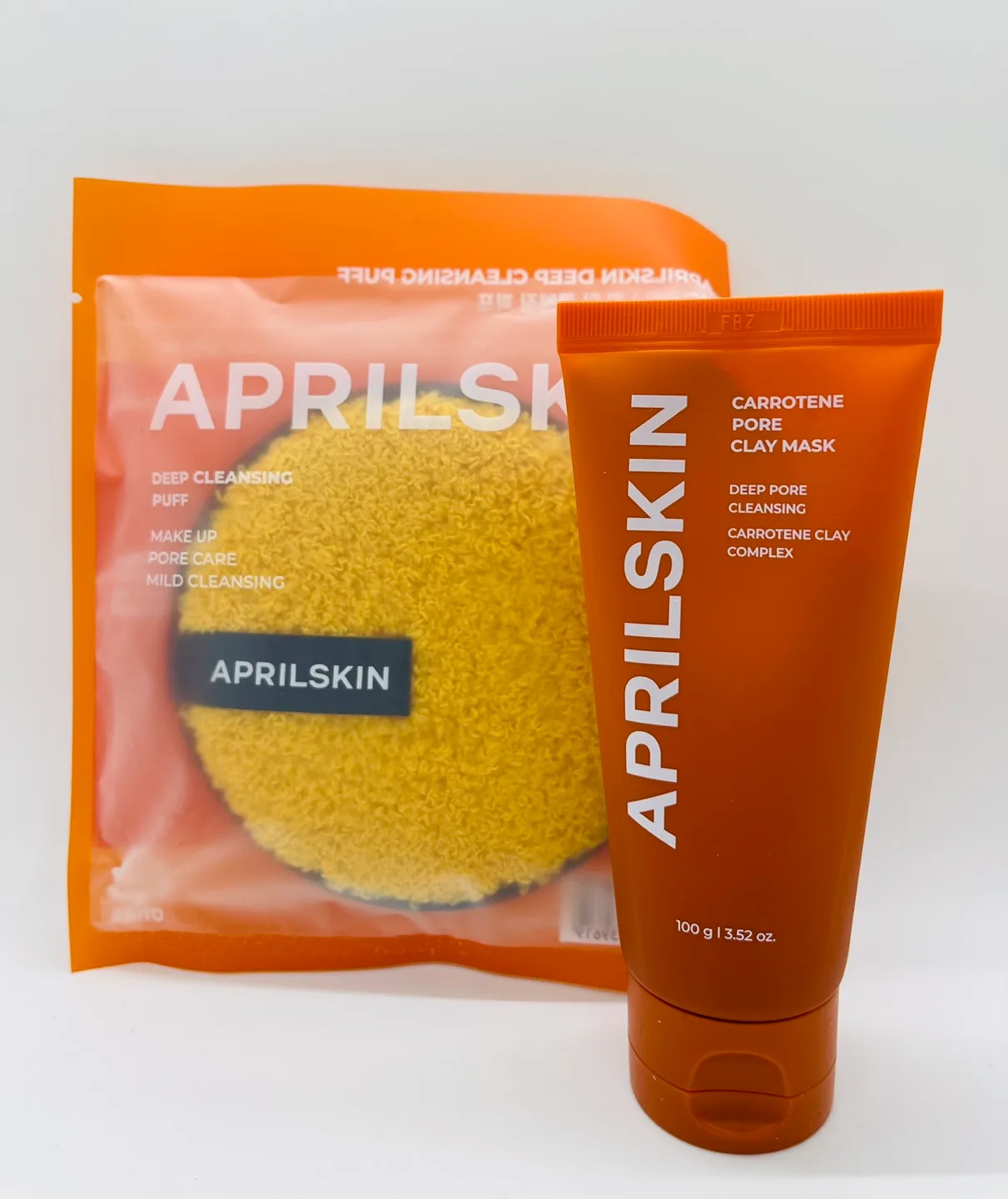 APRILSKIN Carrottene Pore Clay Mask & Deep Cleansing Puff image indicator(4)