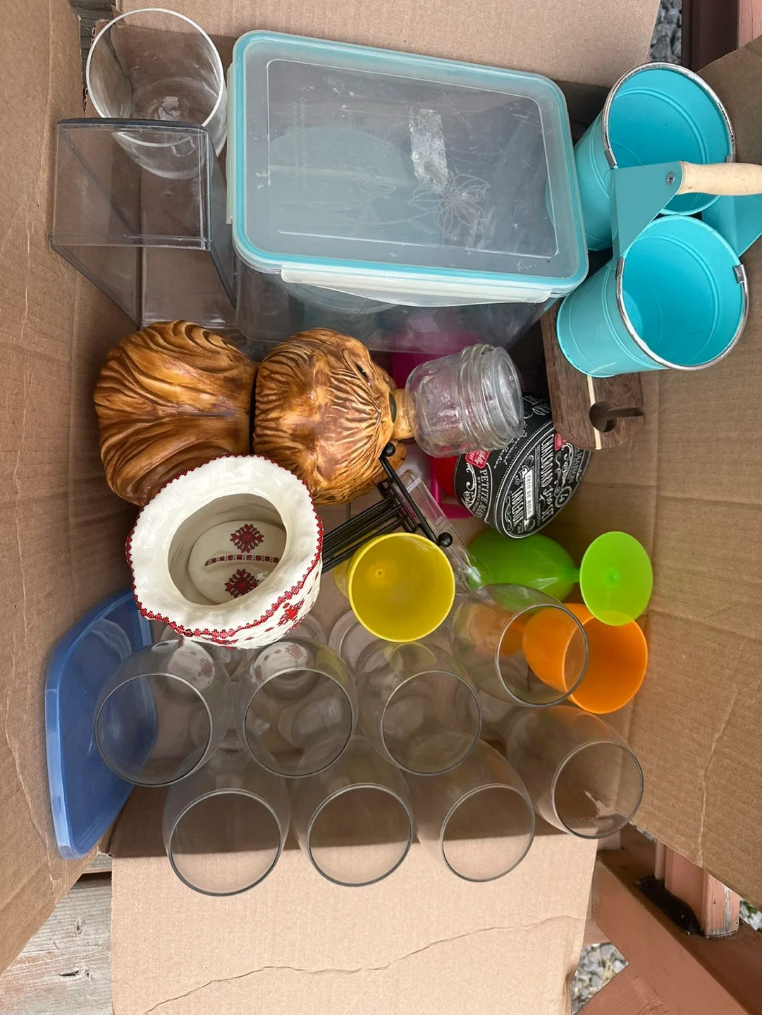 Set of Tall Glasses #freecycle thumbnail