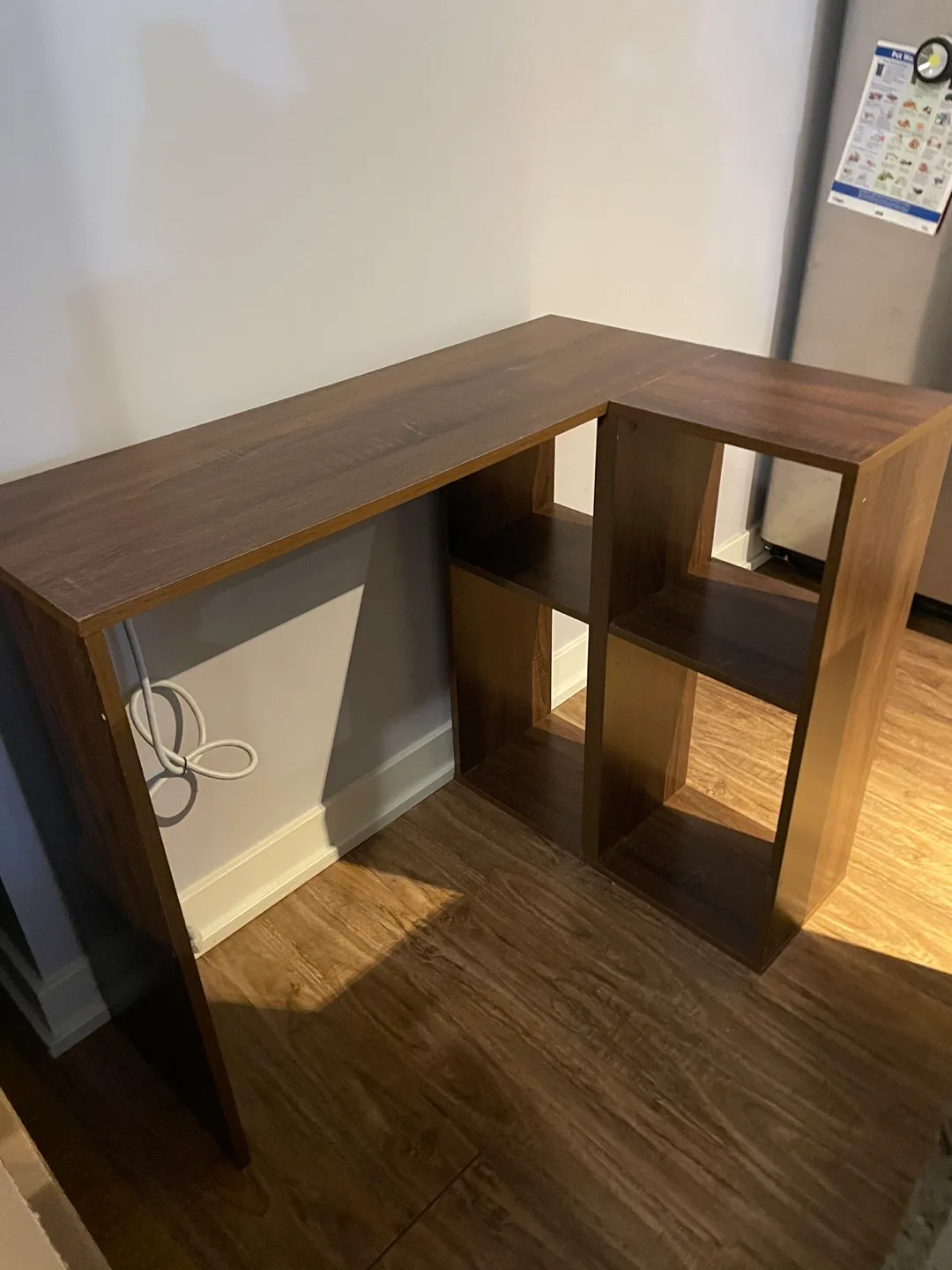 Corner Desk with Shelves thumbnail
