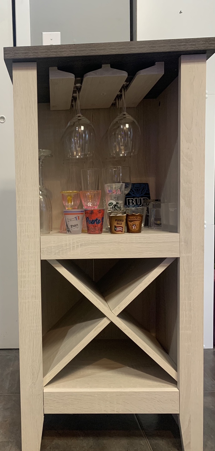 Wine Rack Bar Cabinet - photo 4