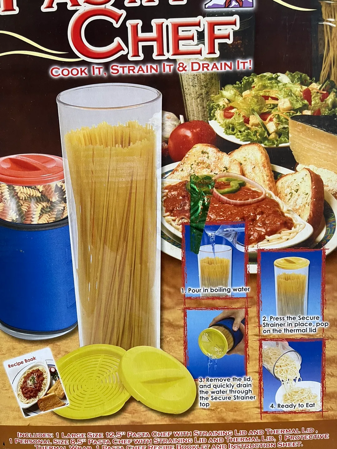 Pasta Chef - Cook, Strain, and Drain #freecycle thumbnail