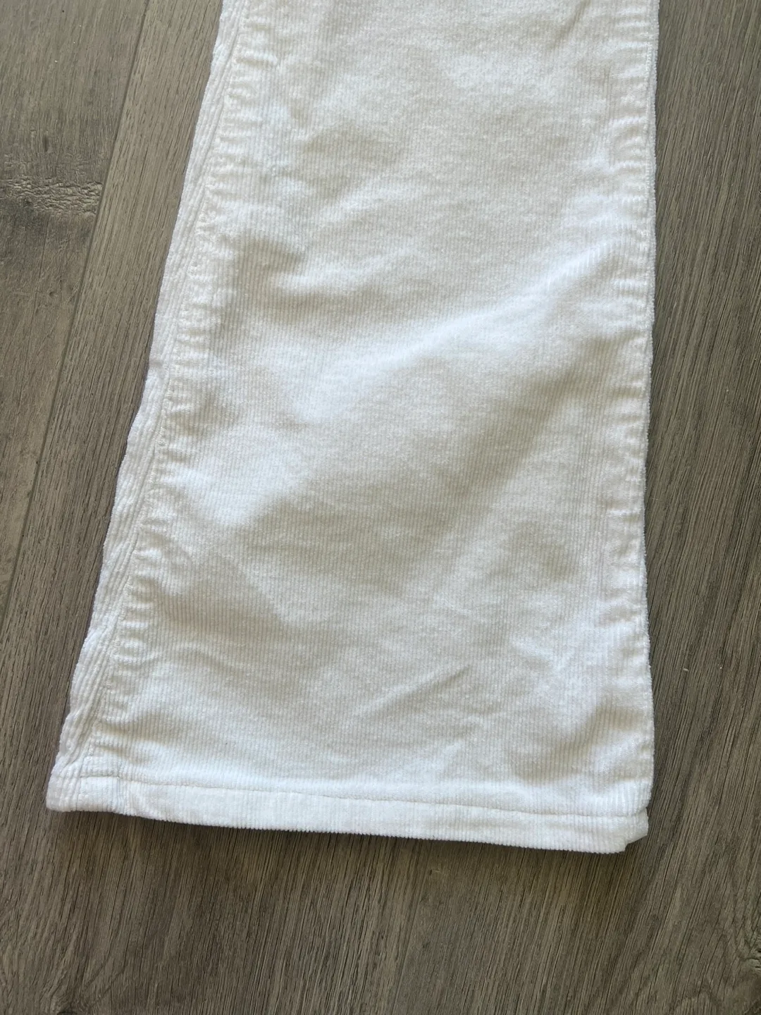 Miss Sixty White Corduroy Flare Jeans image indicator(3)