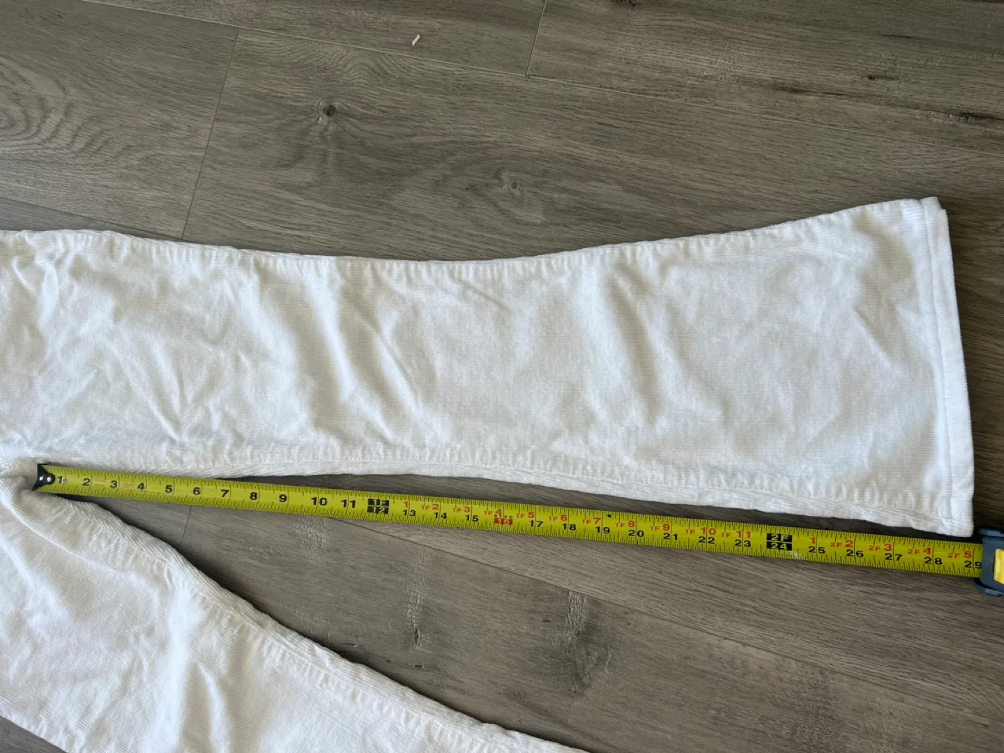 Miss Sixty White Corduroy Flare Jeans image indicator(8)