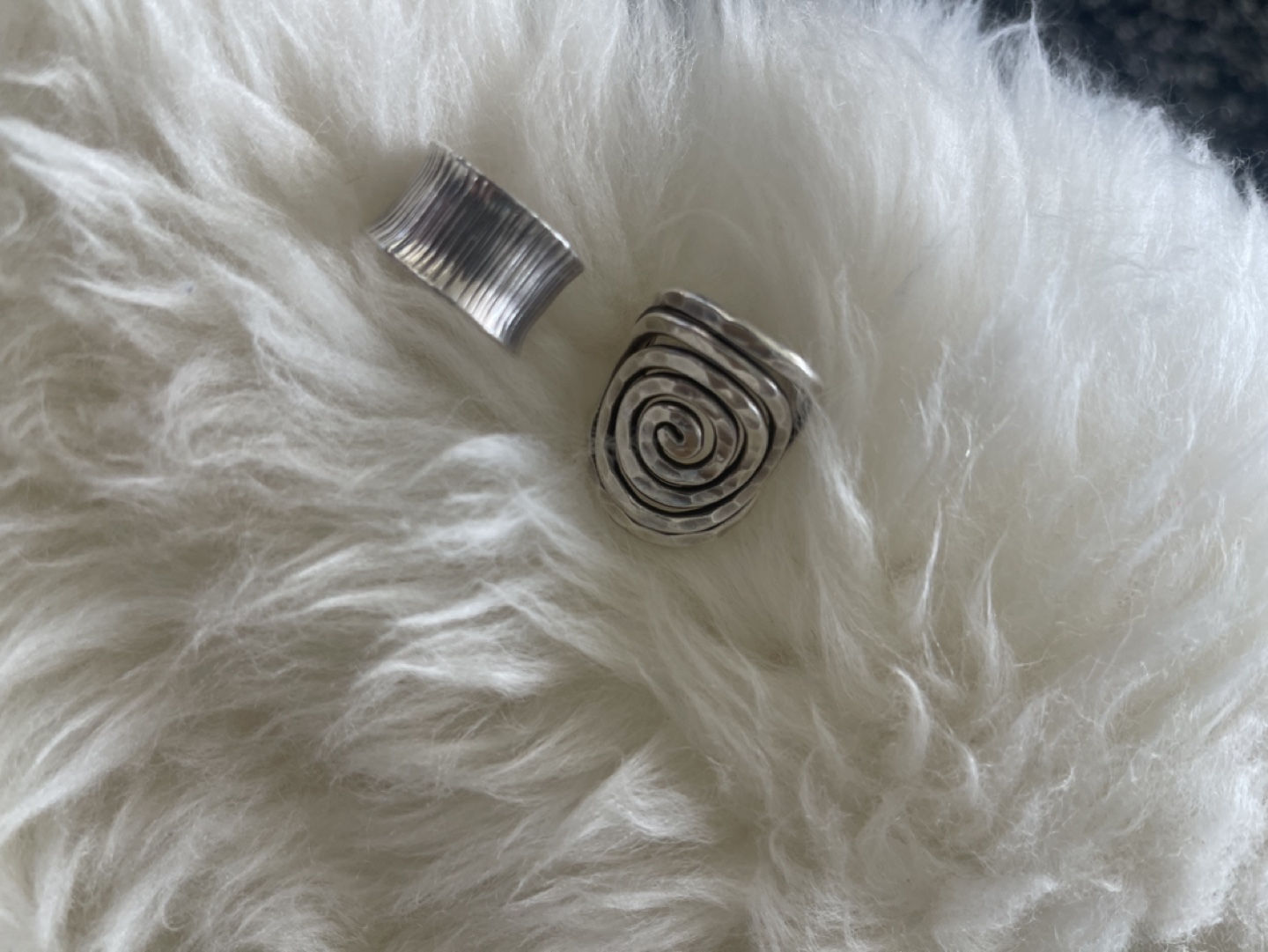 Silver Ring Set