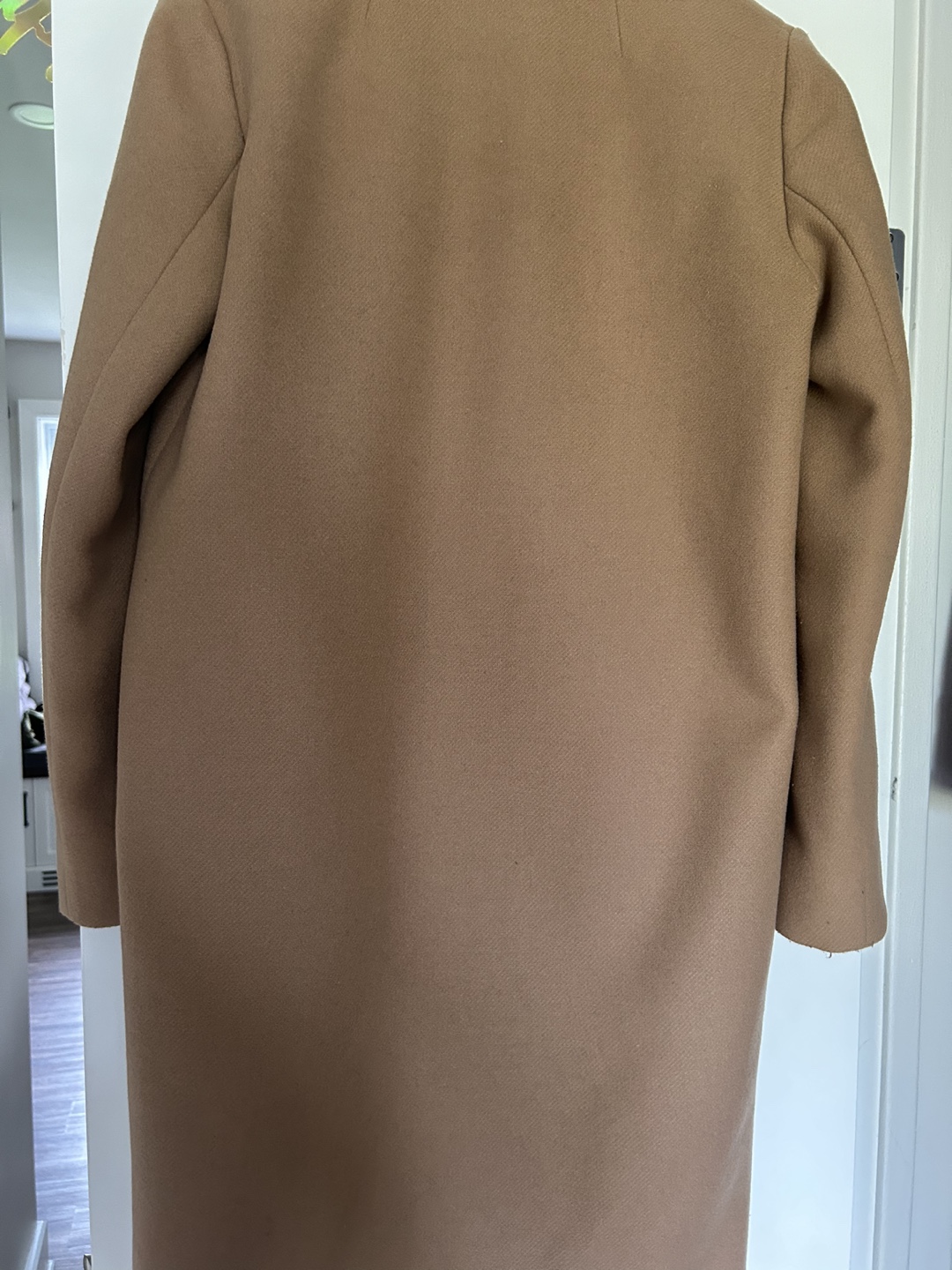 Aritzia Babaton Stedman Camel Wool Cashmere Long Coat - photo 2