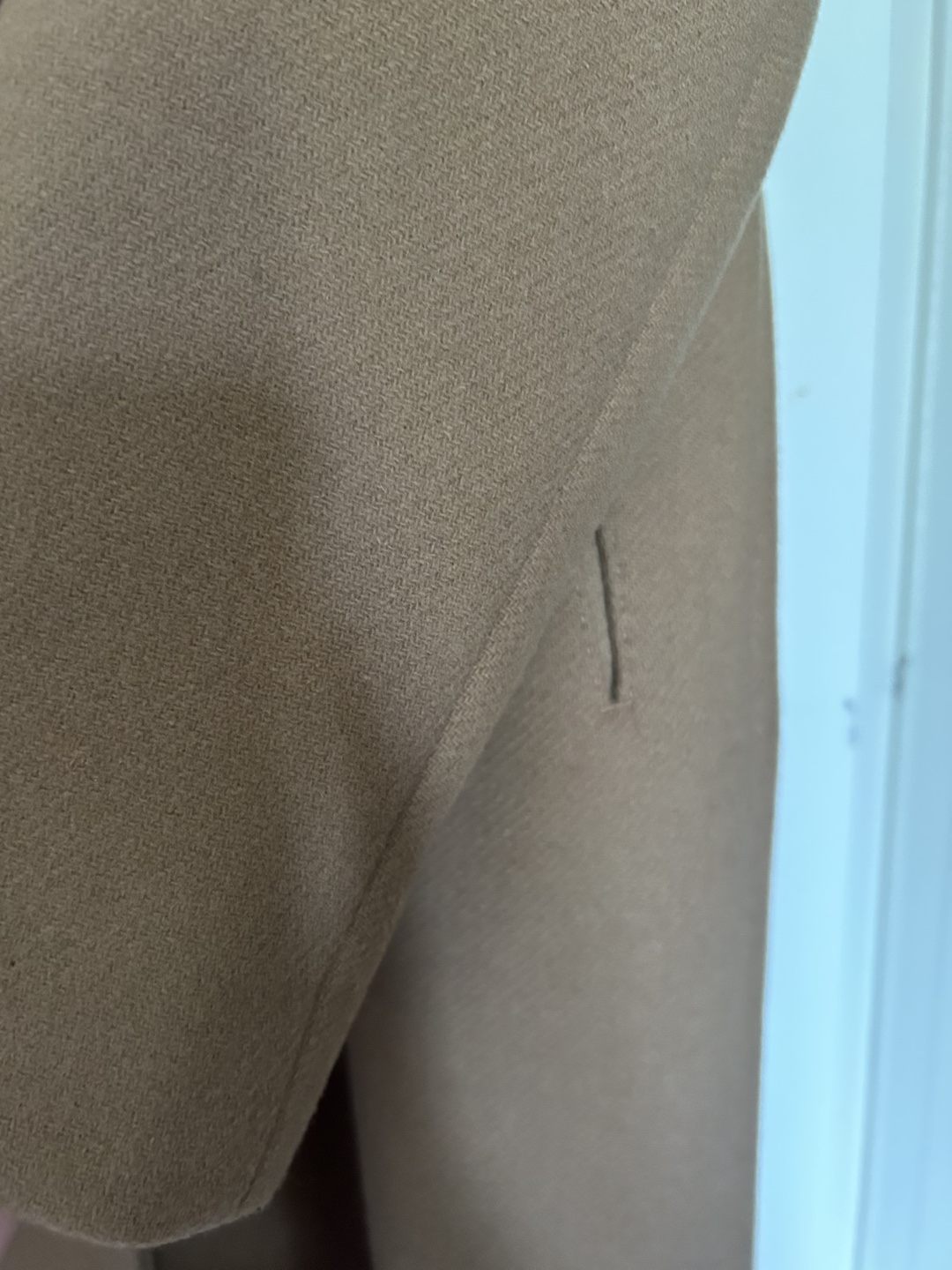 Aritzia Babaton Stedman Camel Wool Cashmere Long Coat - photo 5