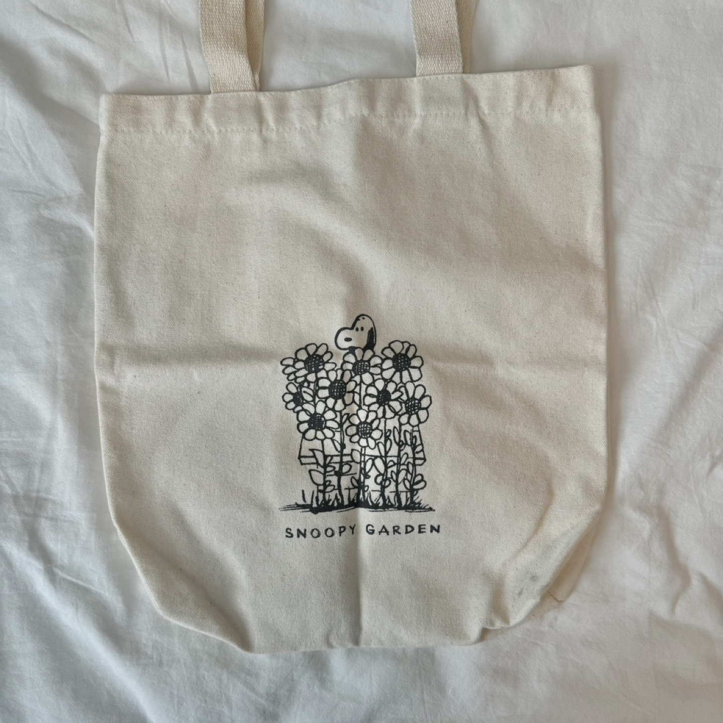 [NEW] Peanuts Snoopy Reusable Bag 14"X16"