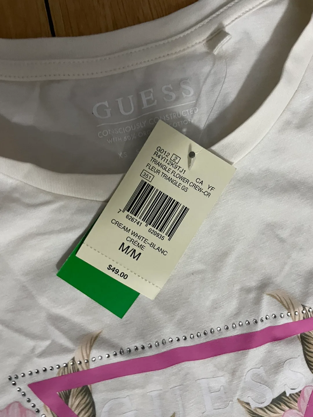 New, with tags Guess Women's Floral T-Shirt image indicator(2)