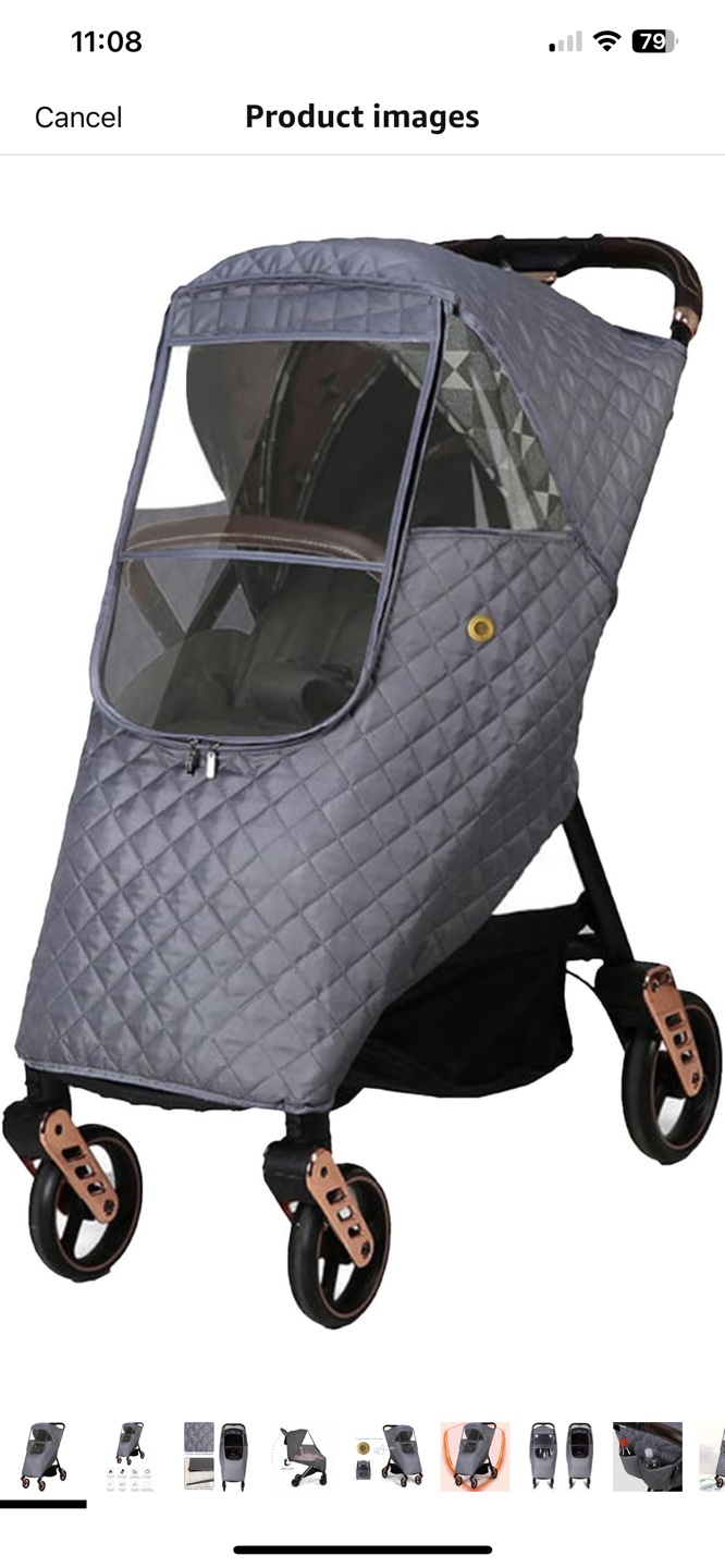 Stroller Rain Cover $15 - photo 3