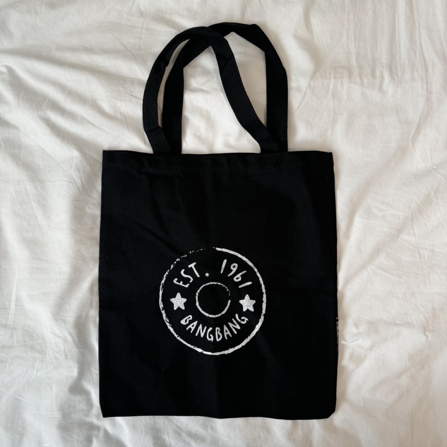 [NEW] Illustration Reusable Bag (Black) 15"X16.5" - photo 2