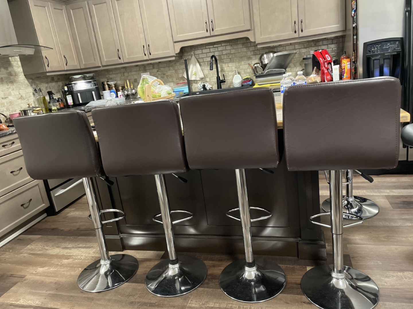 Set of 4 Bar Stools - photo 3