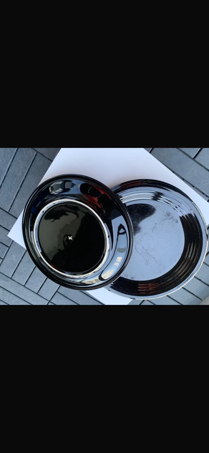 Dinner Plate and Bowls Fiestaware Black image indicator(4)
