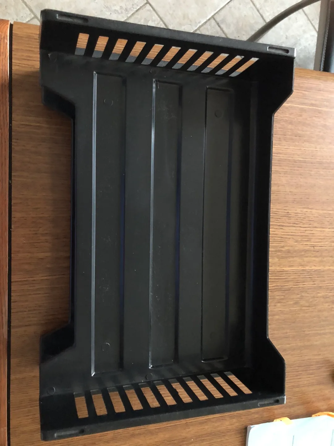 Black Plastic Letter Tray #Freecycle. Giving away, have so many. image indicator(3)