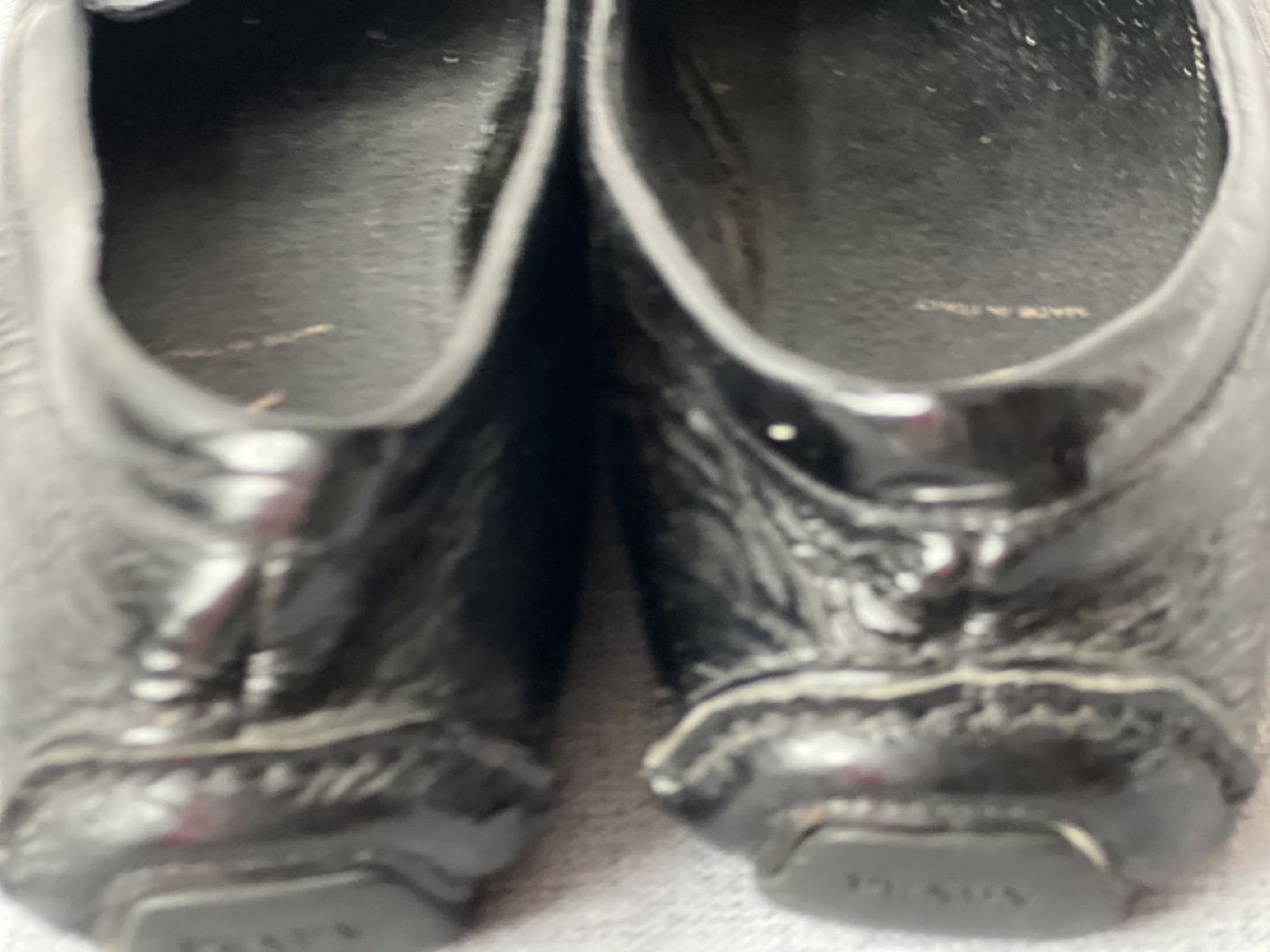Prada Black Leather Loafers - photo 2