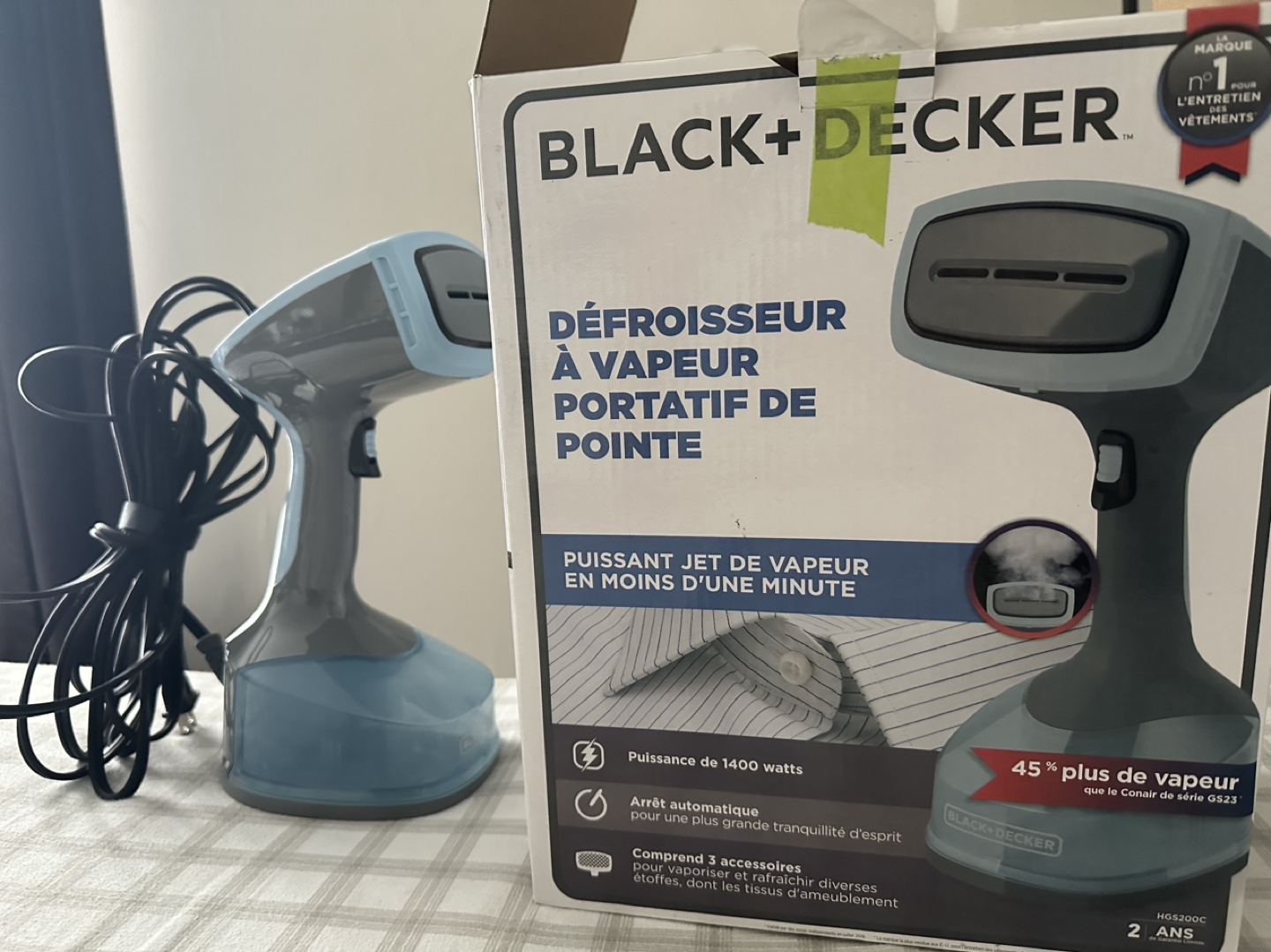 Black + Decker Handheld Garment Steamer