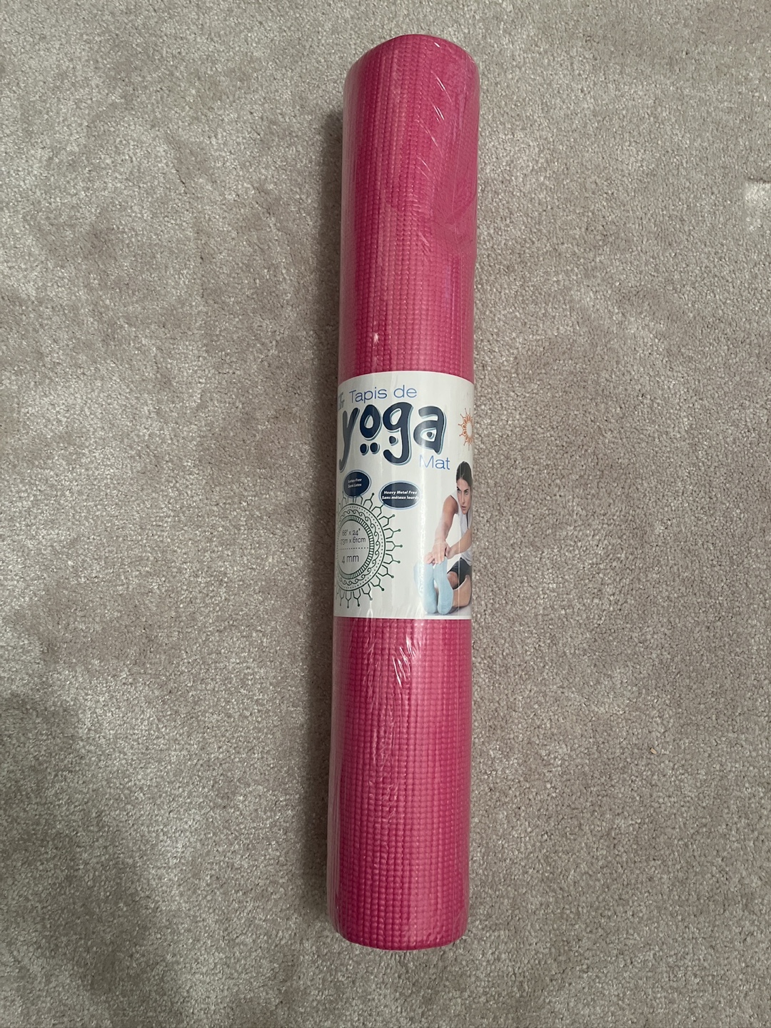 Pink Yoga Mat